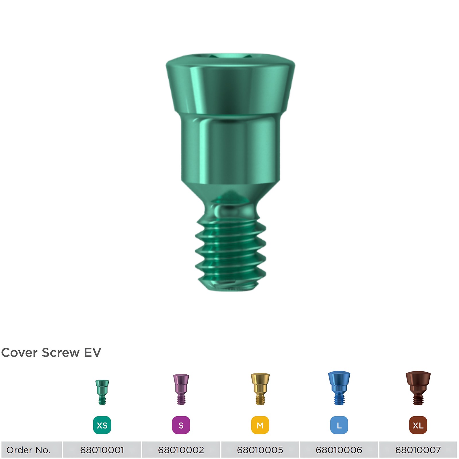 Cover Screw EV (XS) - Фото 2