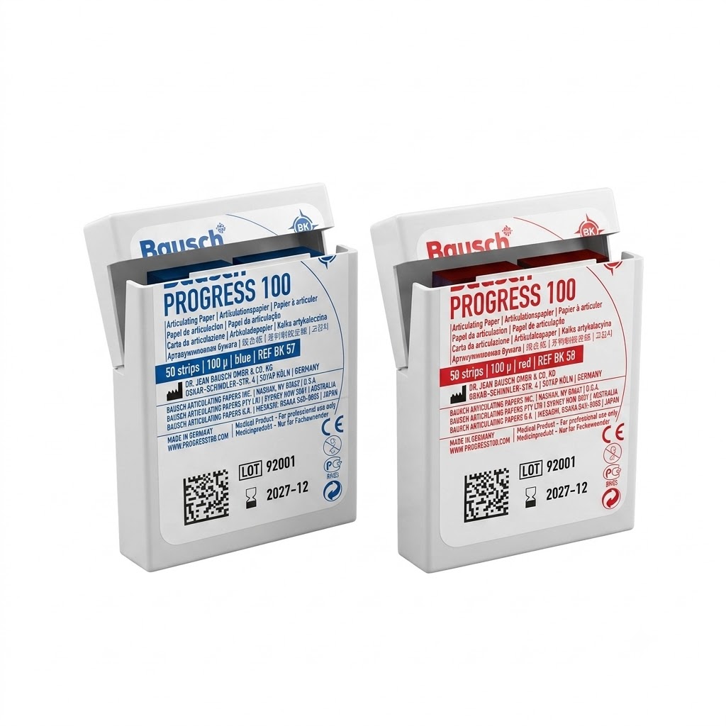 Артикуляційний папір, 100 мкм, 50 смужок, Bausch