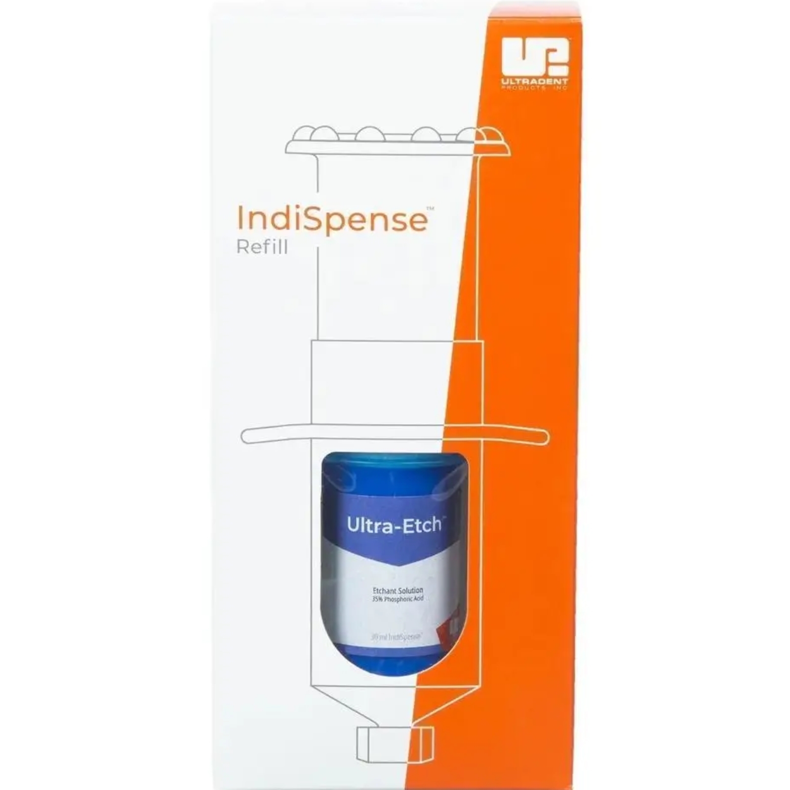 UltraEtch IndiSpense Refill Universal (35%), в'язкий травильний гель (30 мл.)