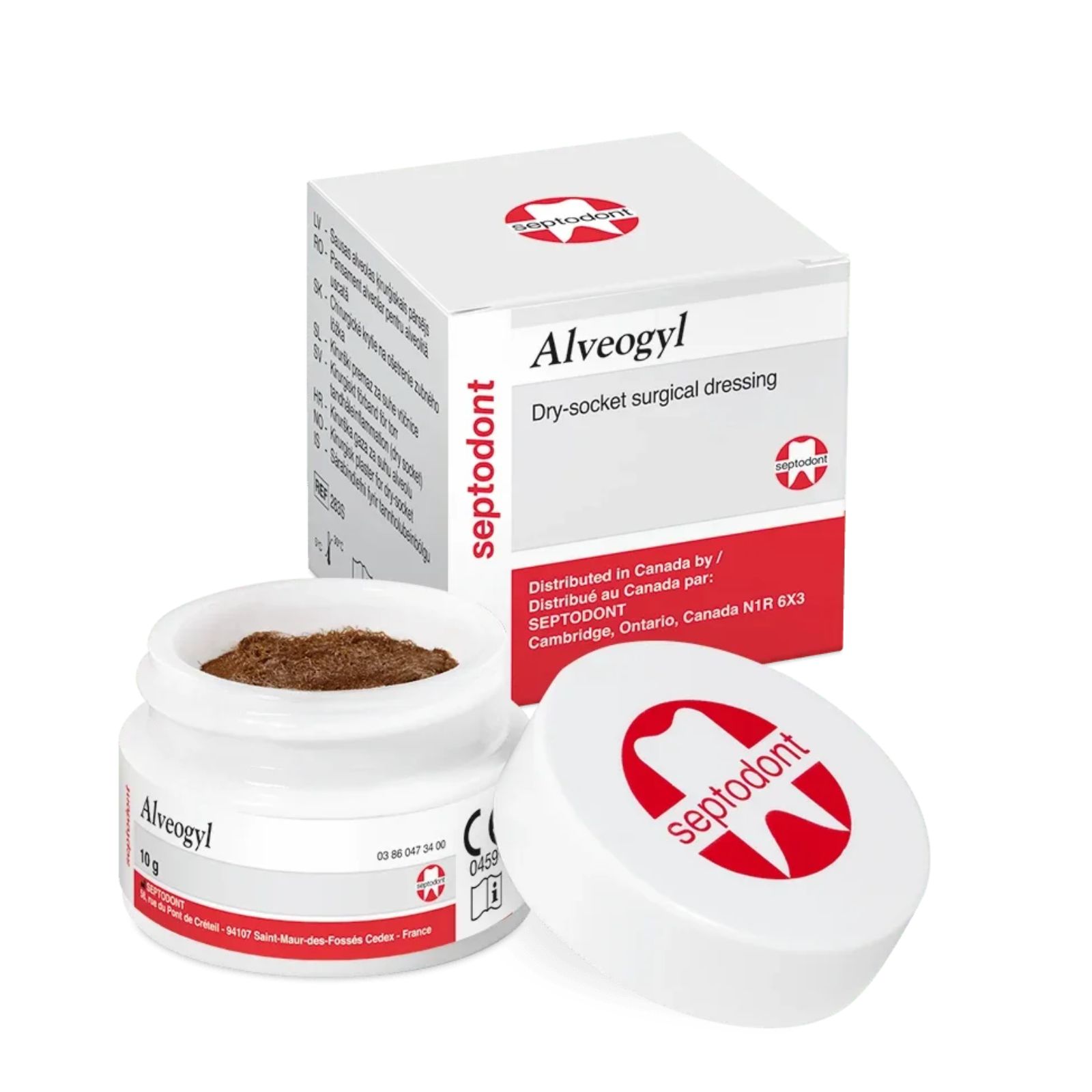 ALVEOGYL, кровозупинний компрес 10 гр