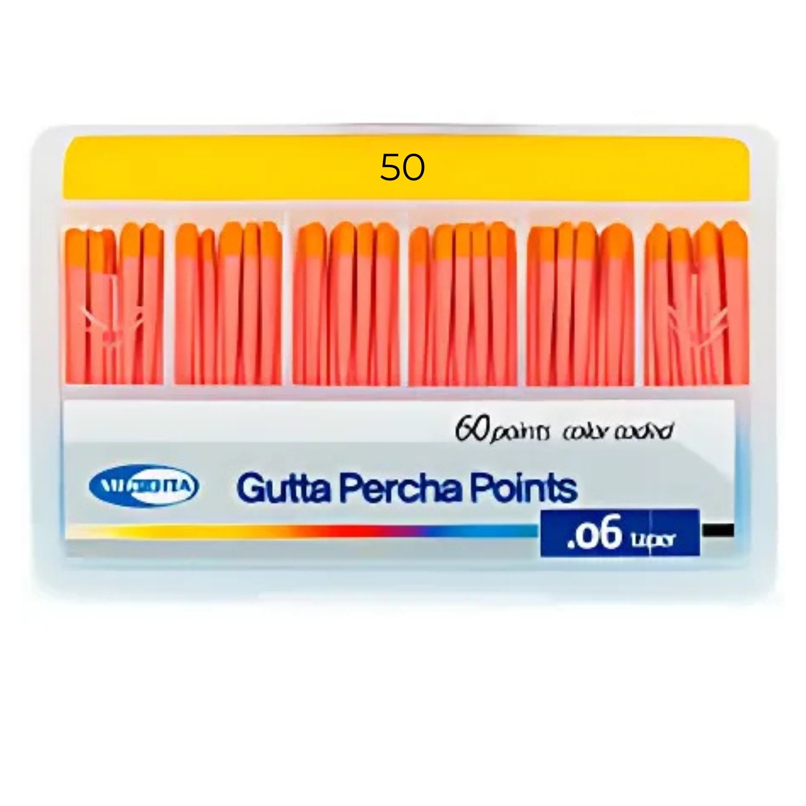 Гутаперча "Meta" 06 №50 (60 шт)