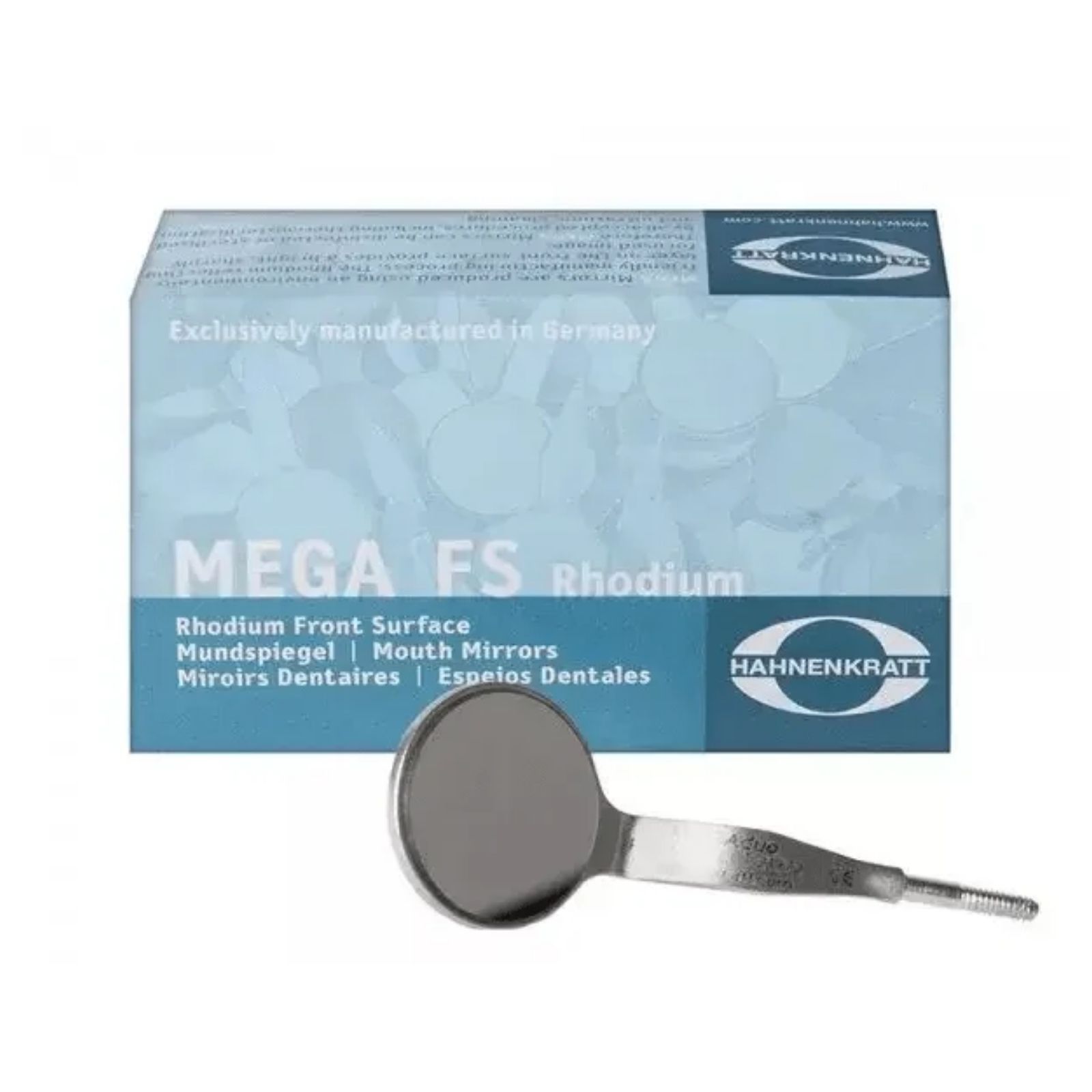 Дзеркало Hahnenkratt™ MEGA FS Rhodium №5, 1 шт