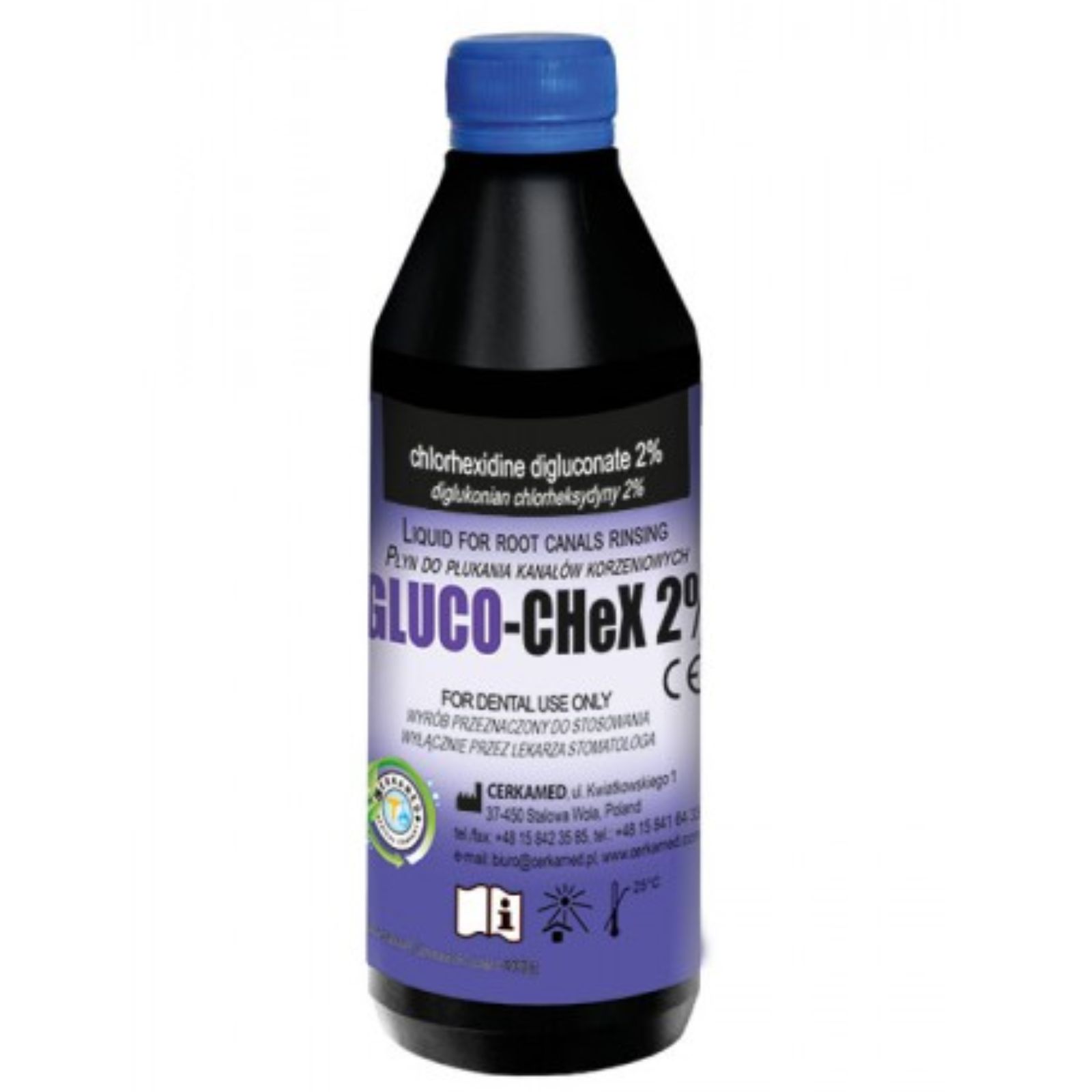 Gluco CHeX 2%, 200г. (хлоргекседину глюконат 2% для промивання кореневих каналів)