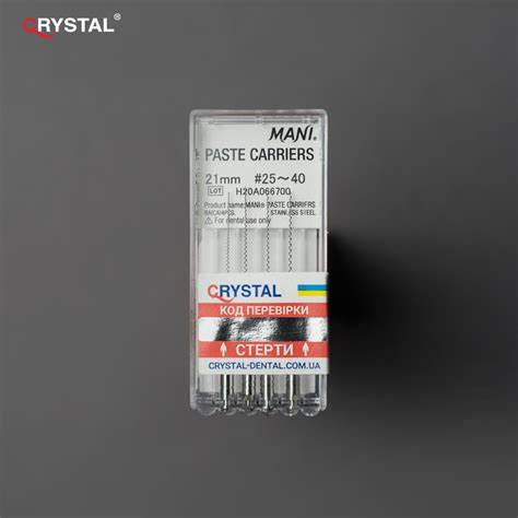 Носії пасти Paste Carriers Mani, Ø 21 мм, №25-40, 4 шт