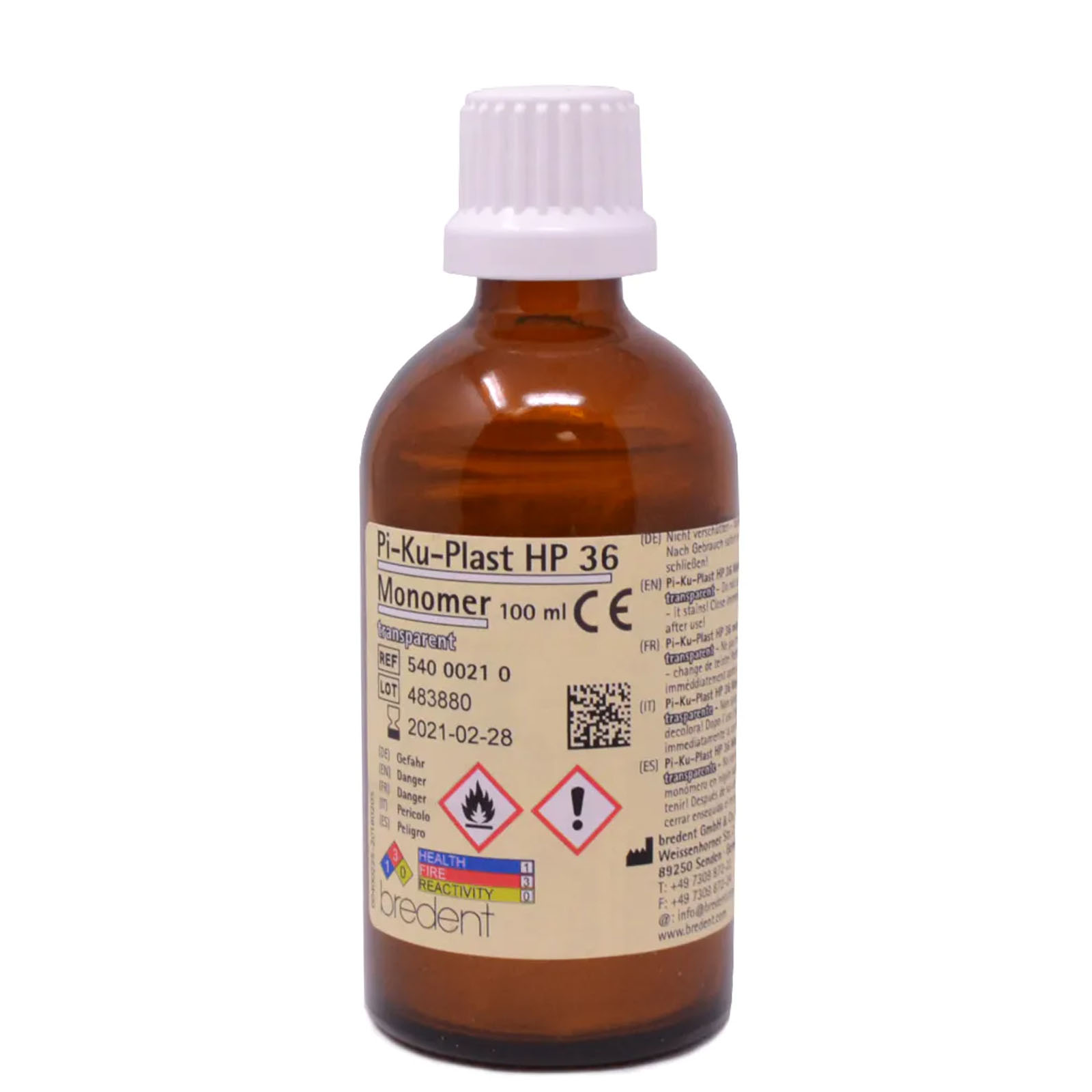 Мономер Pi-Ku-Plast HP 36, прозорий 100 мл