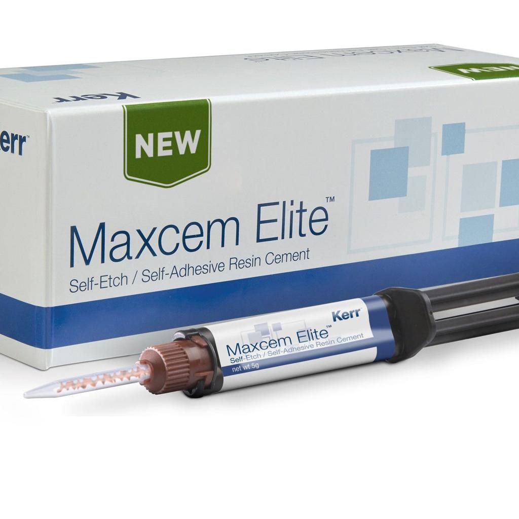 Композитний цемент Maxcem Elite, прозорий, 2 × 5 г, Kerr