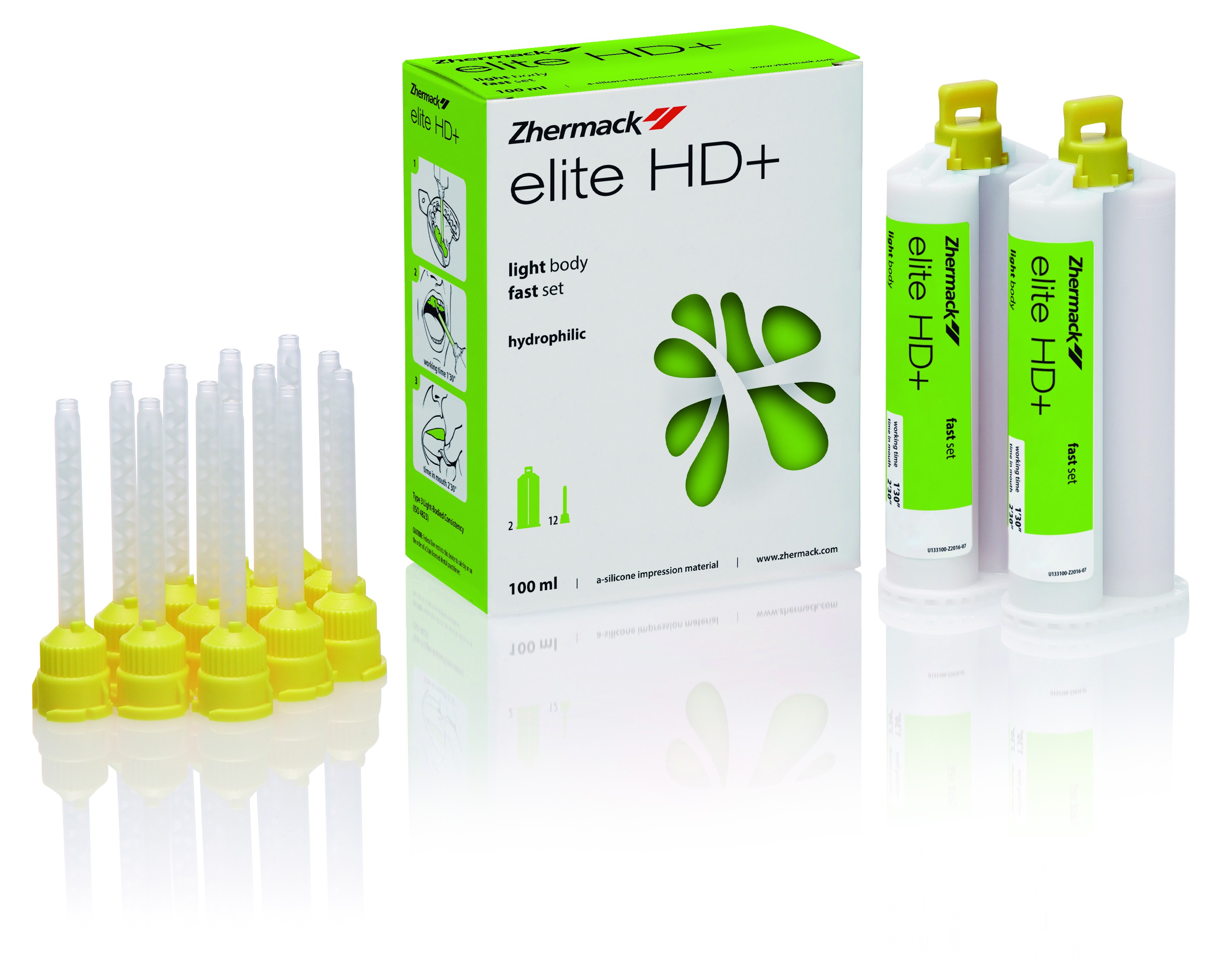 А-силікон Elite HD+ LIGHT fast, 2 картриджа по 50 мл