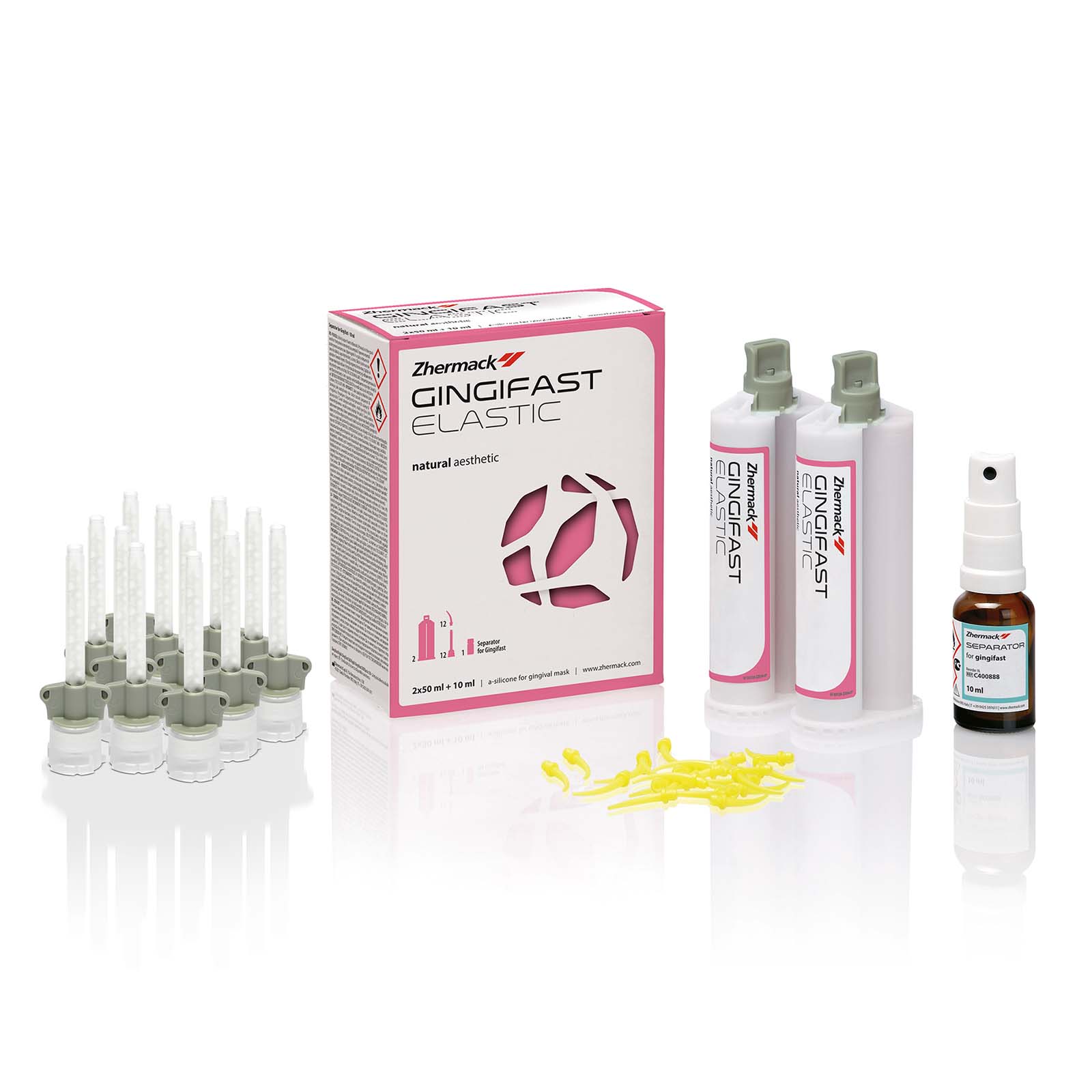 М'який А-силікон GINGIFAST ELASTIC, 2 картриджа по 50 мл