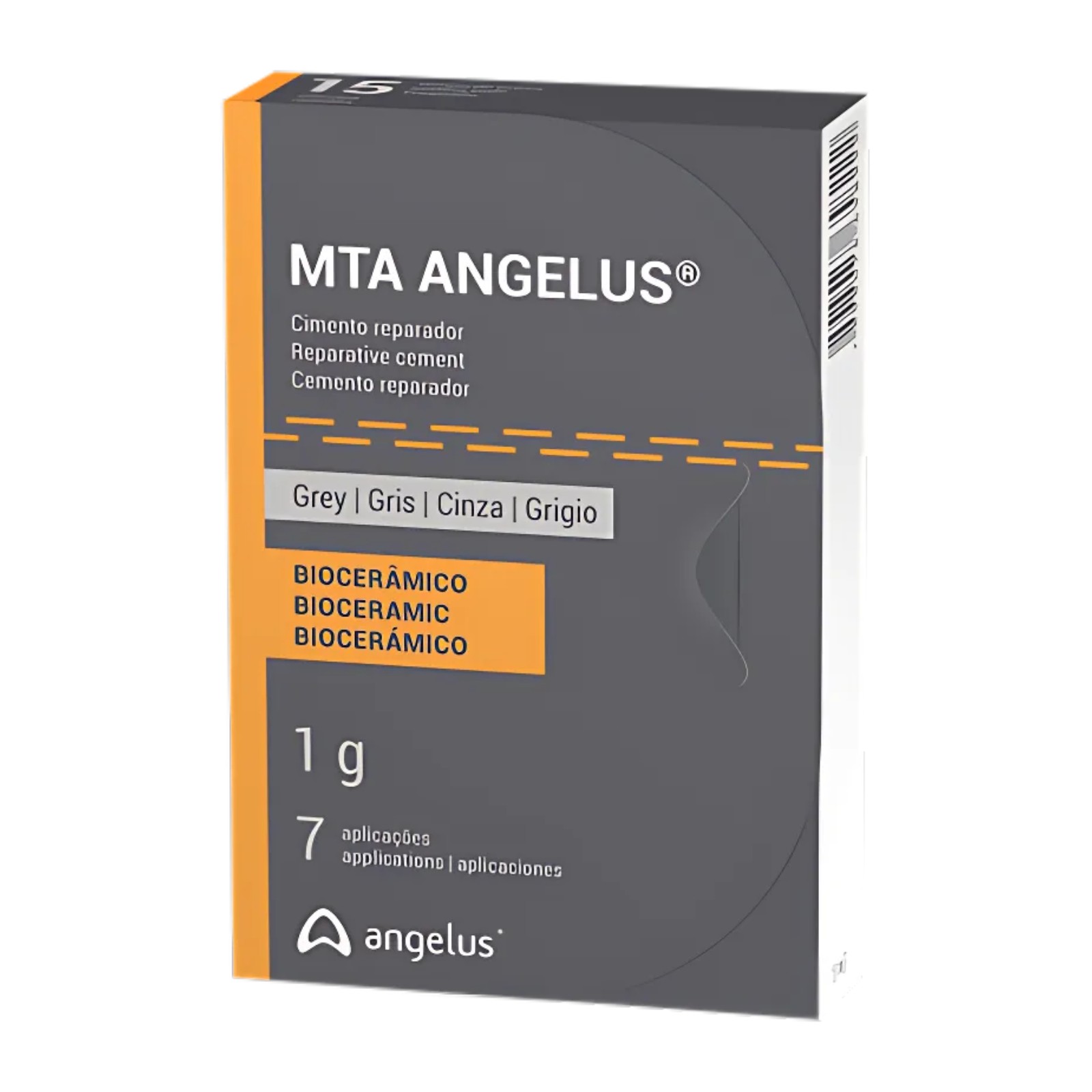 Цемент ендодонтичний Angelus MTA, сірий, відновлювальний, 1 г - Фото 1 Цемент ендодонтичний Angelus MTA, сірий, відновлювальний, 1 г - Фото 1