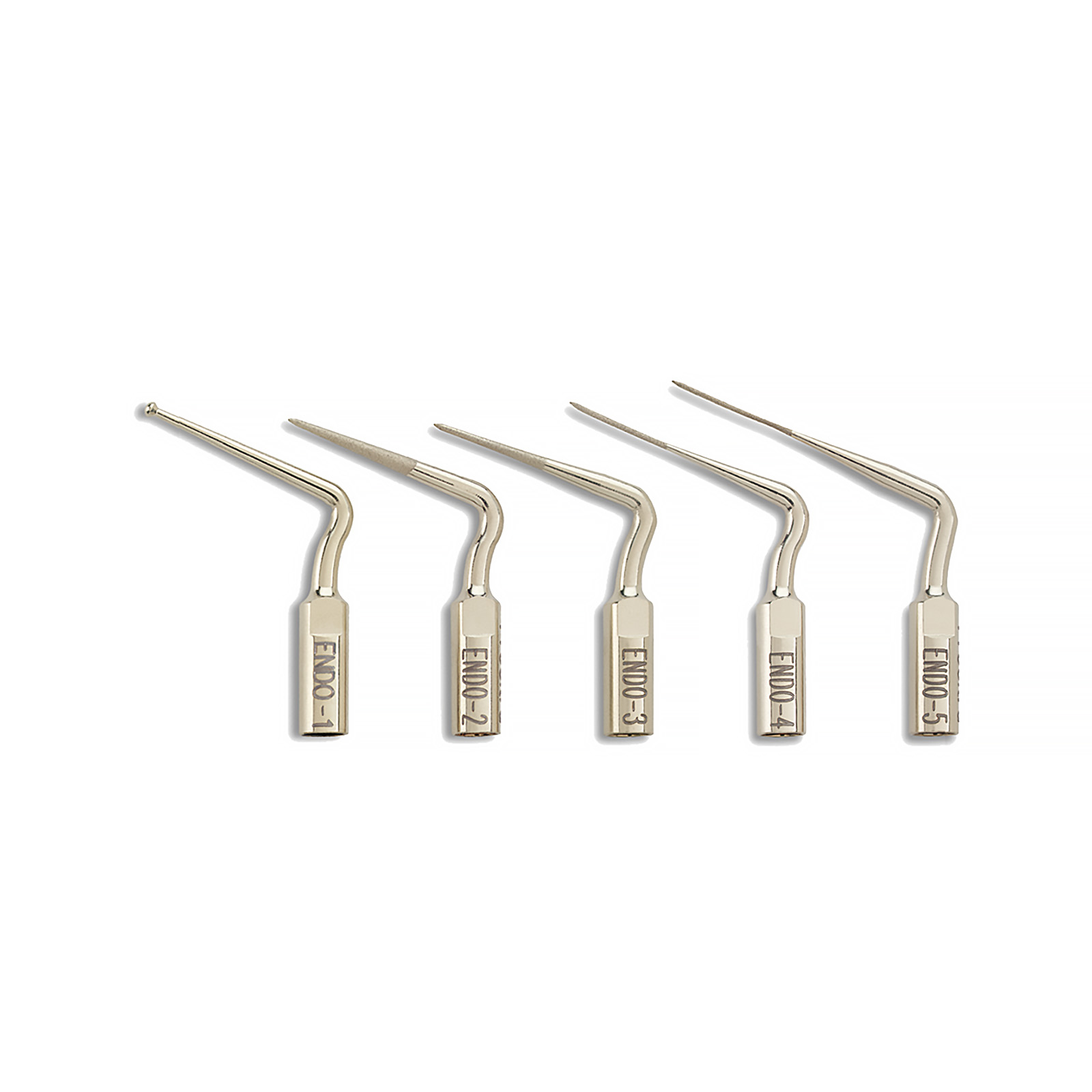 Насадки Proultra Endo Tips Zirconium, різьба - Ems, асорті, покриття - Zirconium Nitride, 5 шт.