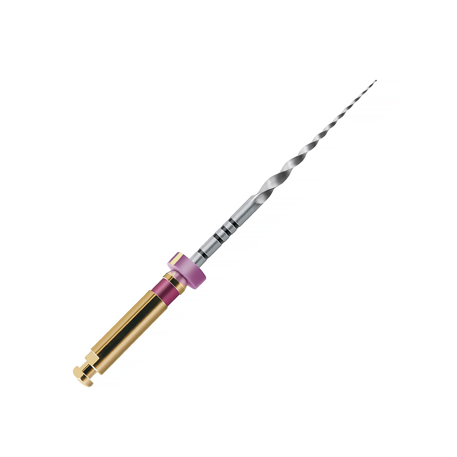 ProTaper Universal, асорті, довжина 25 мм: S1, S2, F1 - по 2 шт., машинні дрильбори нікельтитанові, уп. 6 шт.