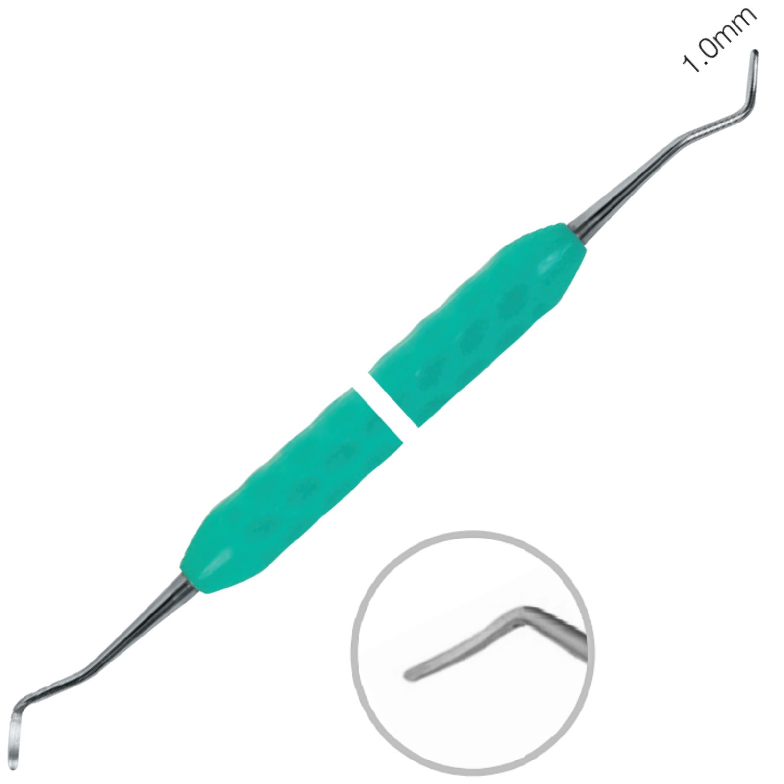 Екскаватор EXC65-66, лезо (1,0мм), силіконова ручка, двосторонній