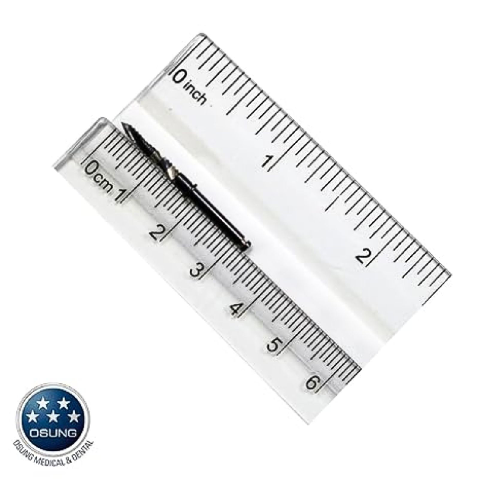 Фреза хірургічна LINDEMAN, LINDR-S21, d=2,1mm, L=18mm, градуйована 8-10-12-14.