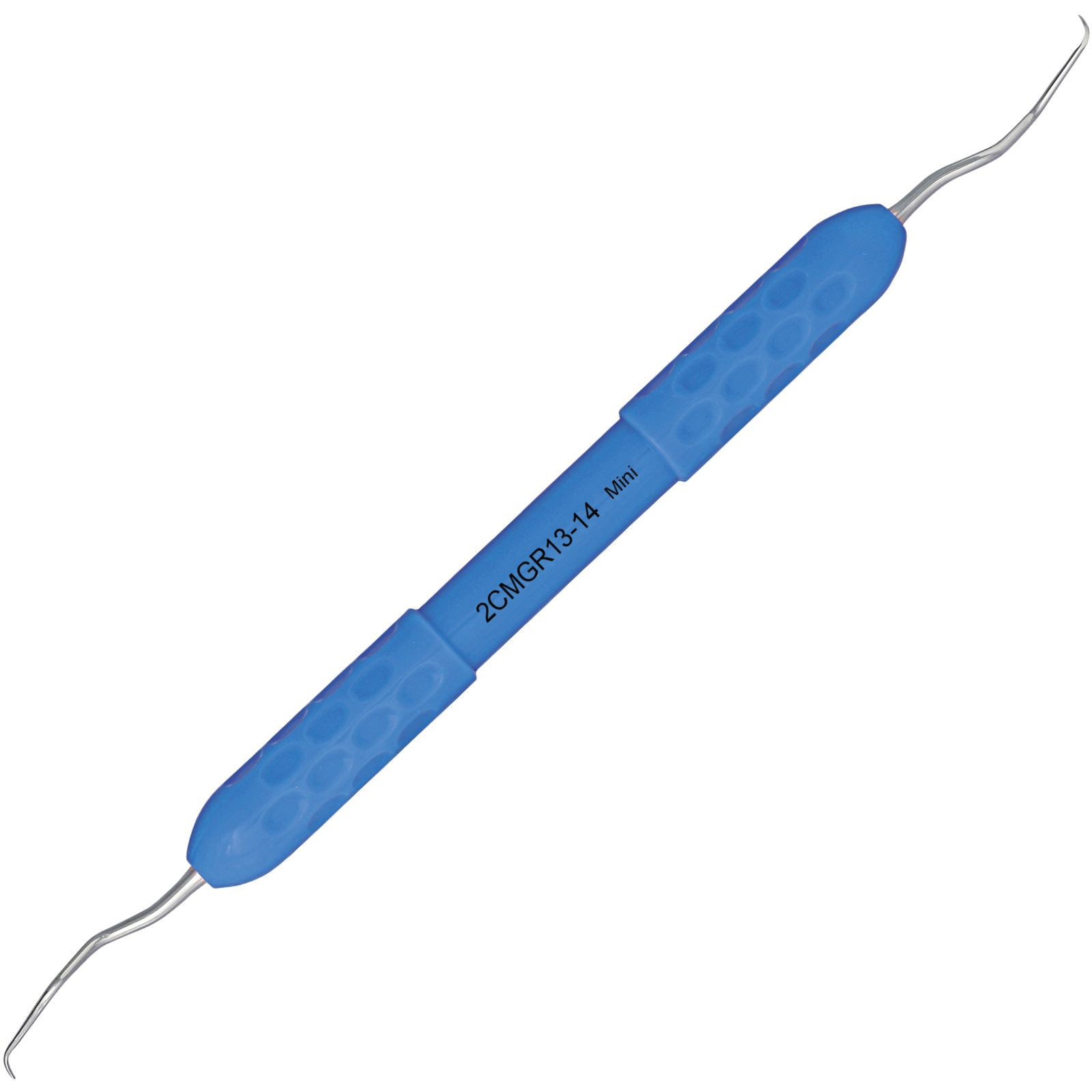 Кюрета Gracey MINI 2CMGR -SET (набір - 7 шт.), силіконова ручка, двостороння.