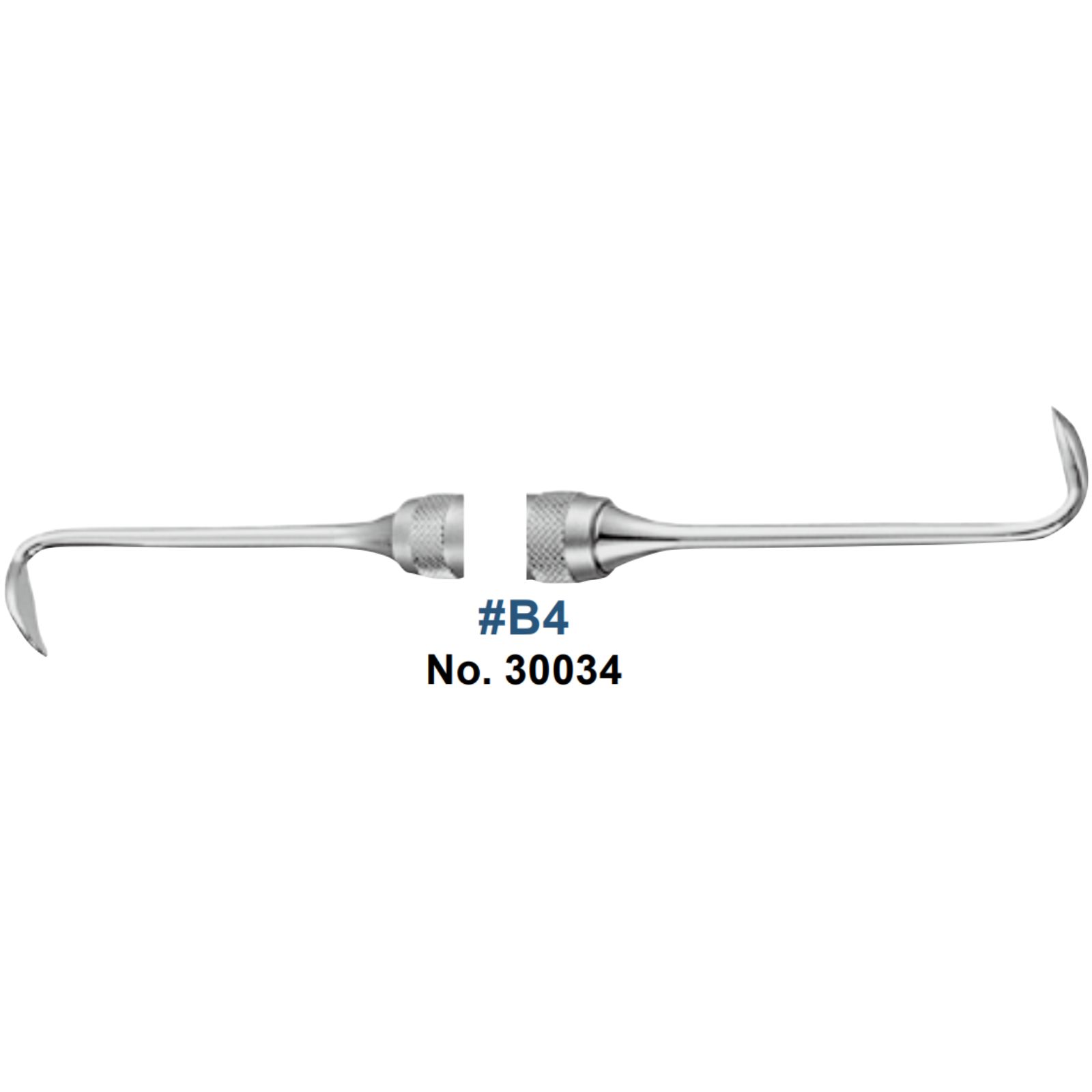 Sinus lift інструмент #B4, двосторонній, 4,4 Х 10,0мм, 4,0 Х 8,0мм (YDM)