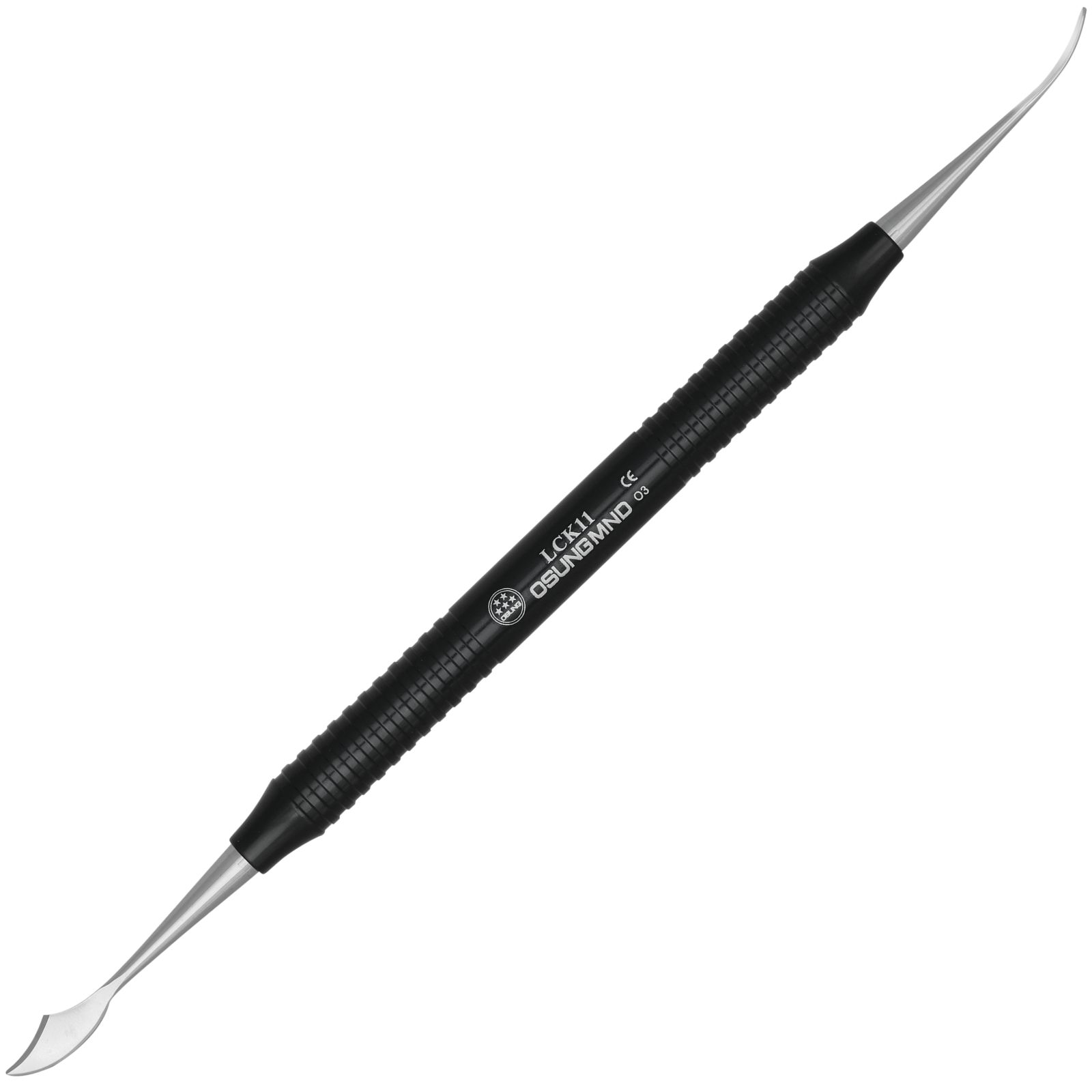 Інструмент L-LK11 Carving knife №11, для роботи з воском, двосторонній, алюмінієва ручка