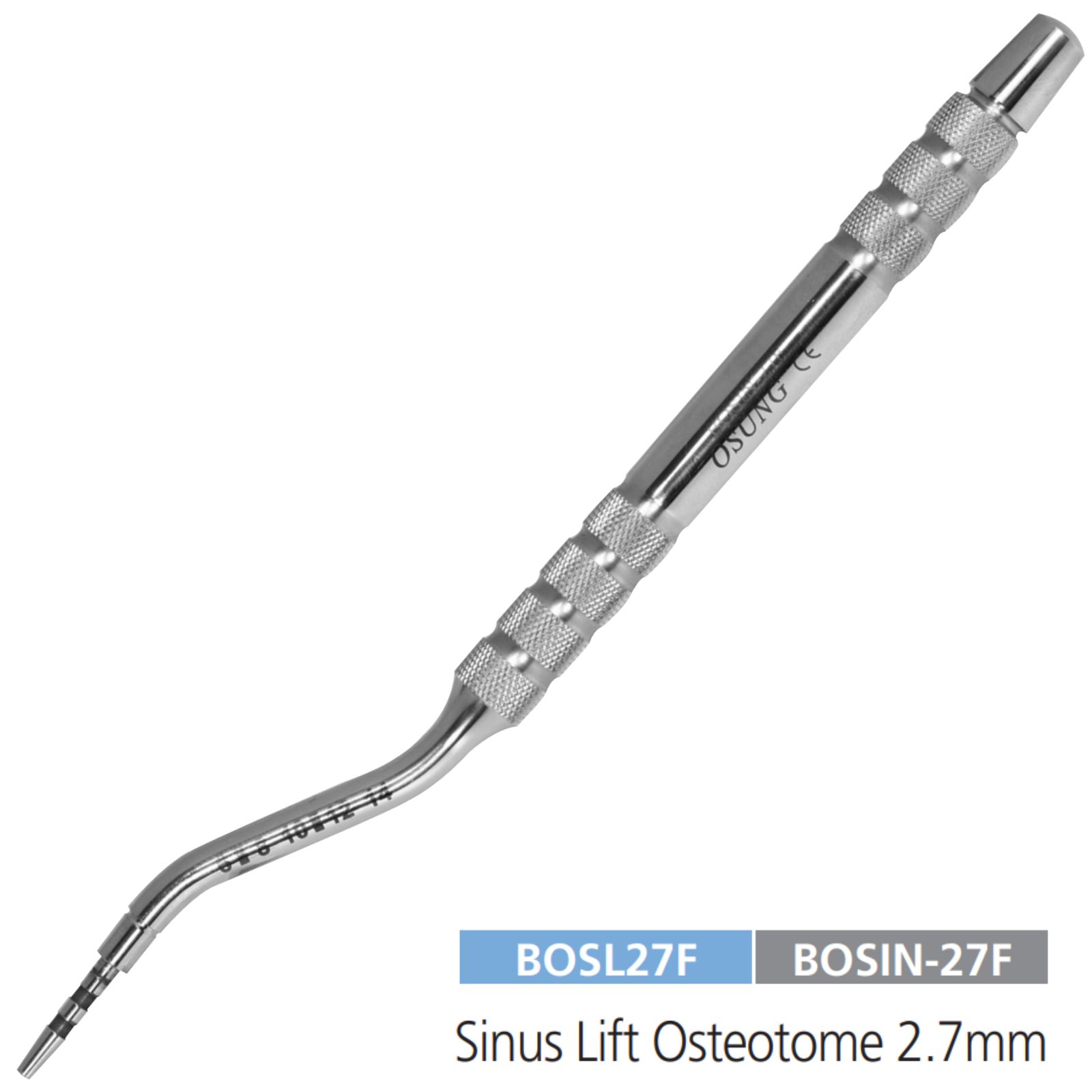 Остеотом BOSIN-27F, d=2,7mm, для синус-ліфтингу