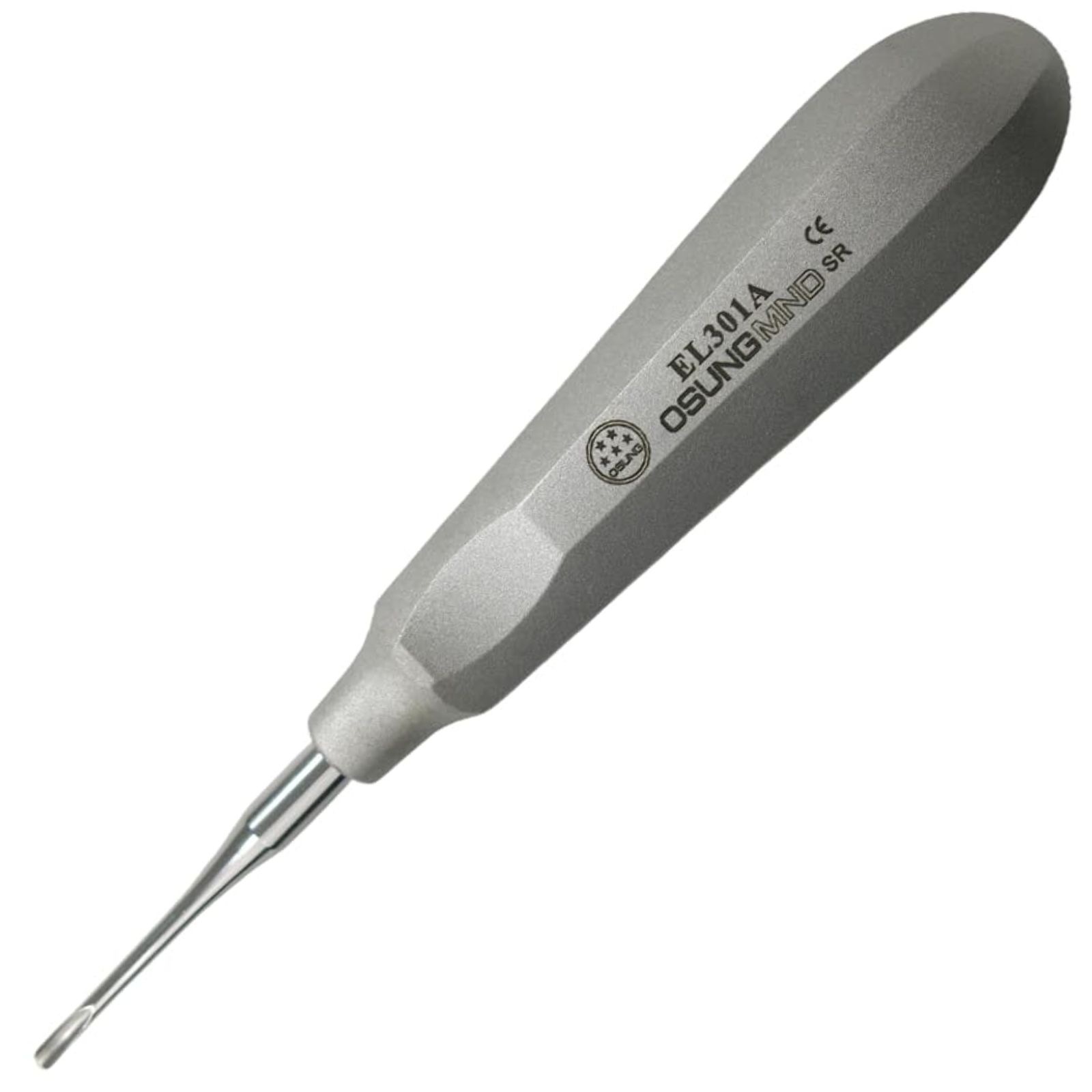 Елеватор E301А, 2,7mm, вигнутий,  для глибоко сидячих коренів