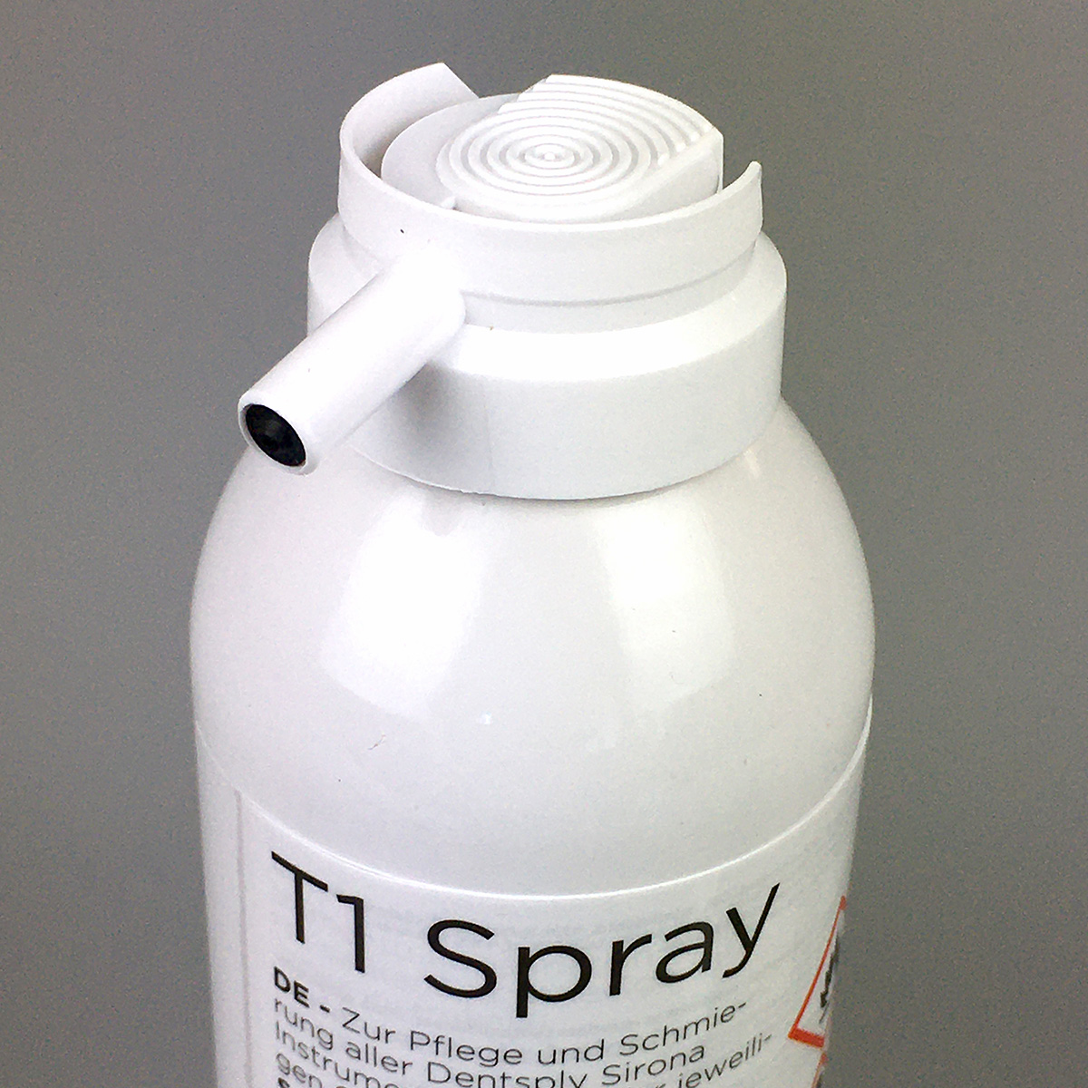 Масло-спрей T1 Spray, Dentsply Sirona, балон, 250 мл, для очистки та змащування наконечників, 1 шт. (T1 Spray, ref. 5901665)
