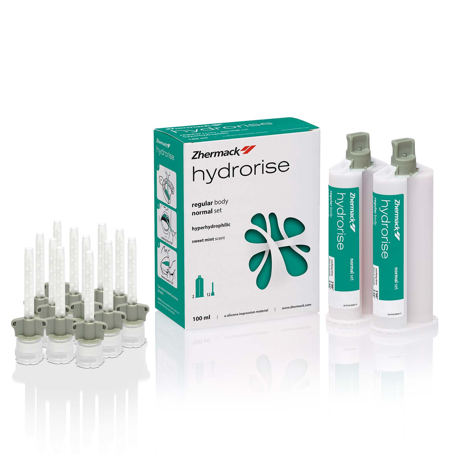 А-силікон Hydrorise REGULAR, 2 картриджа по 50 мл