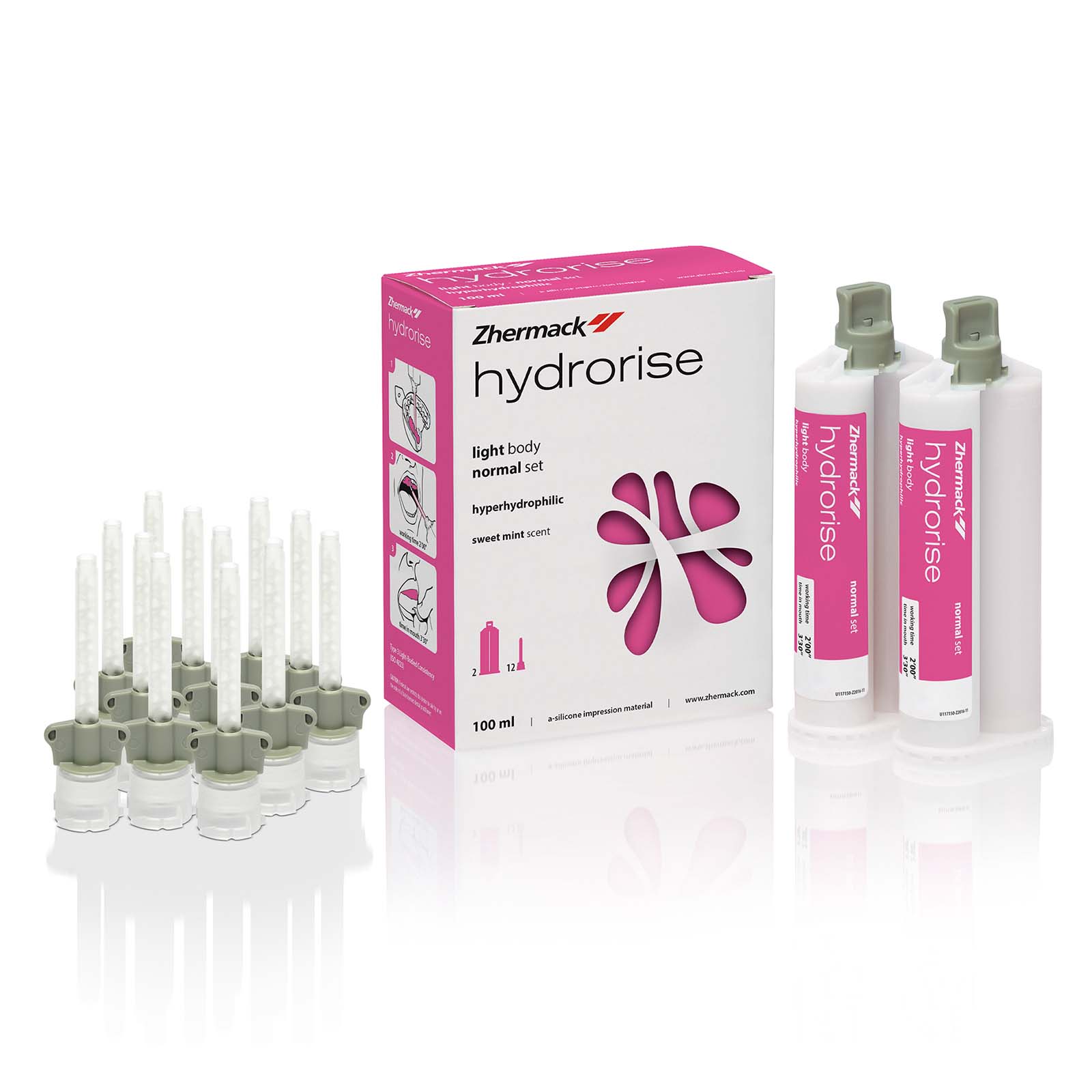 А-силікон Hydrorise LIGHT normal, 2 картриджа по 50 мл