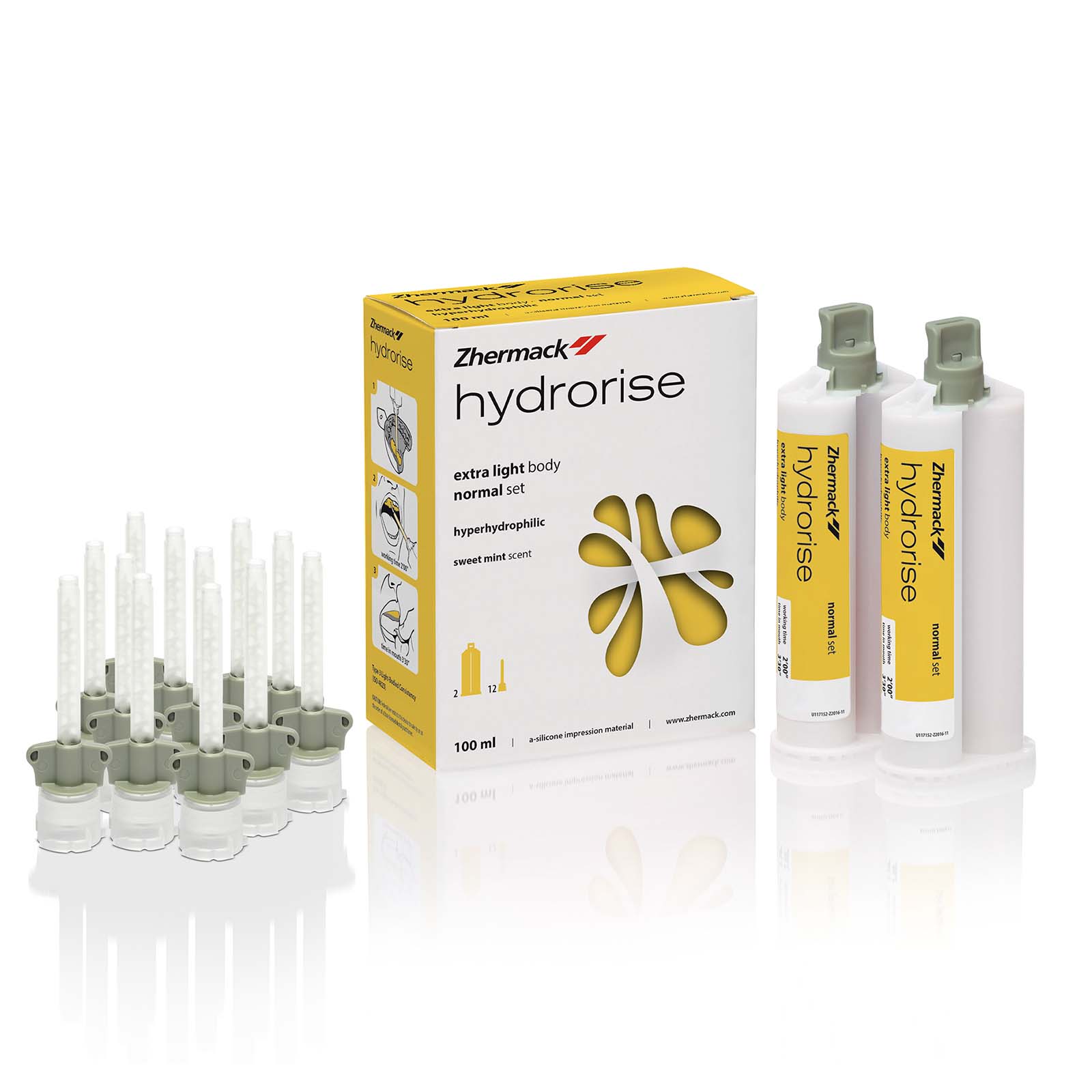 А-силікон Hydrorise EXTRA LIGHT, 2 картриджа по 50 мл