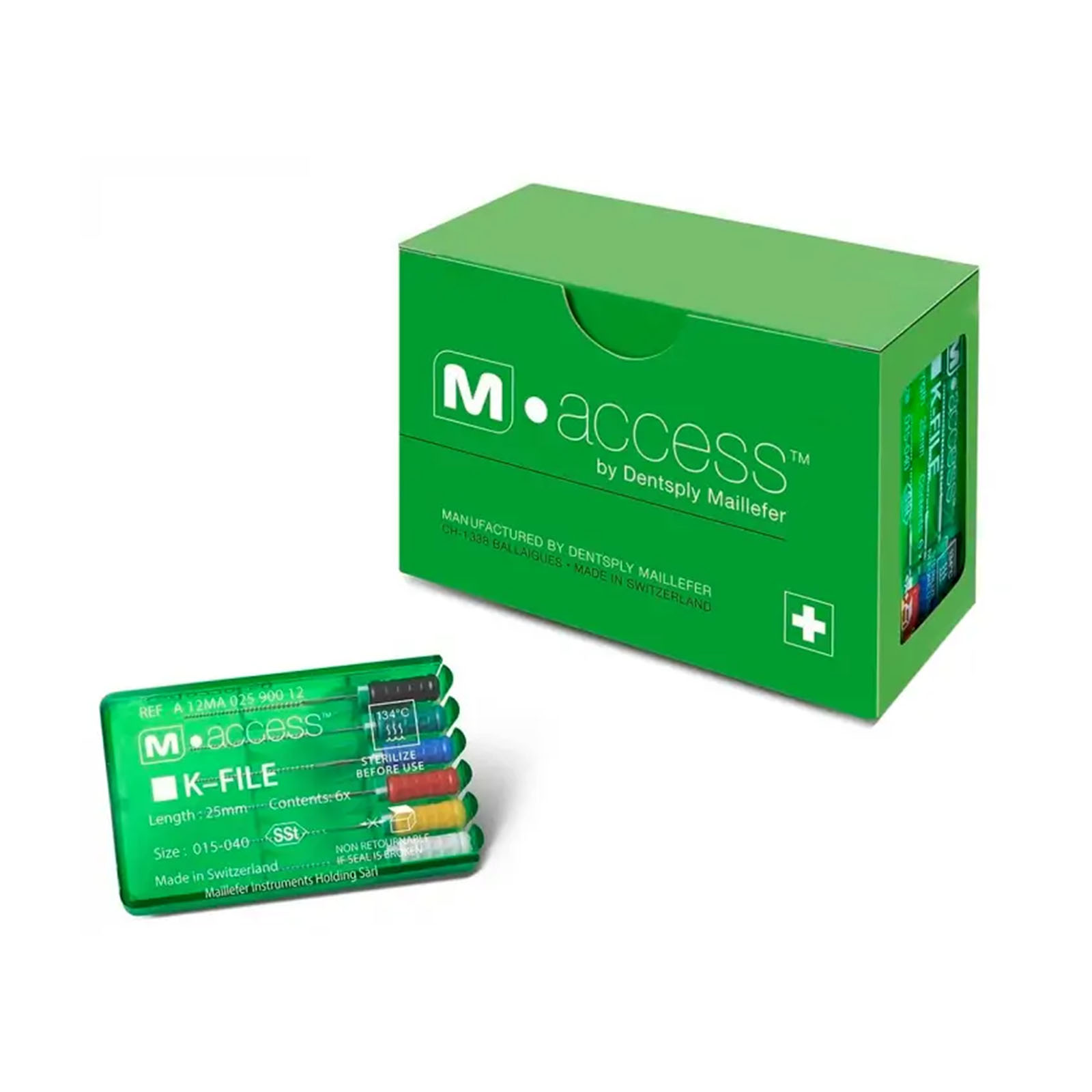 Ручні файли K-File M-ACCESS, 6 шт, Dentsply Sirona - купити Ручні