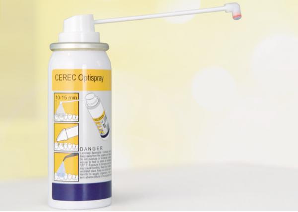 CEREC Optispray, 200 мл [Знято з виробництва!]. Спрей для інтраорального сканування, два спеціальных розпилювача, одна стабілізаційна трубка (церек оптіспрей)