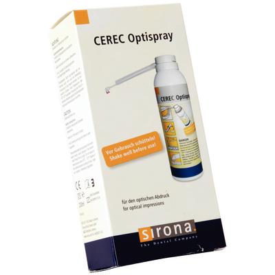 CEREC Optispray, 200 мл [Знято з виробництва!]. Спрей для інтраорального сканування, два спеціальных розпилювача, одна стабілізаційна трубка (церек оптіспрей)