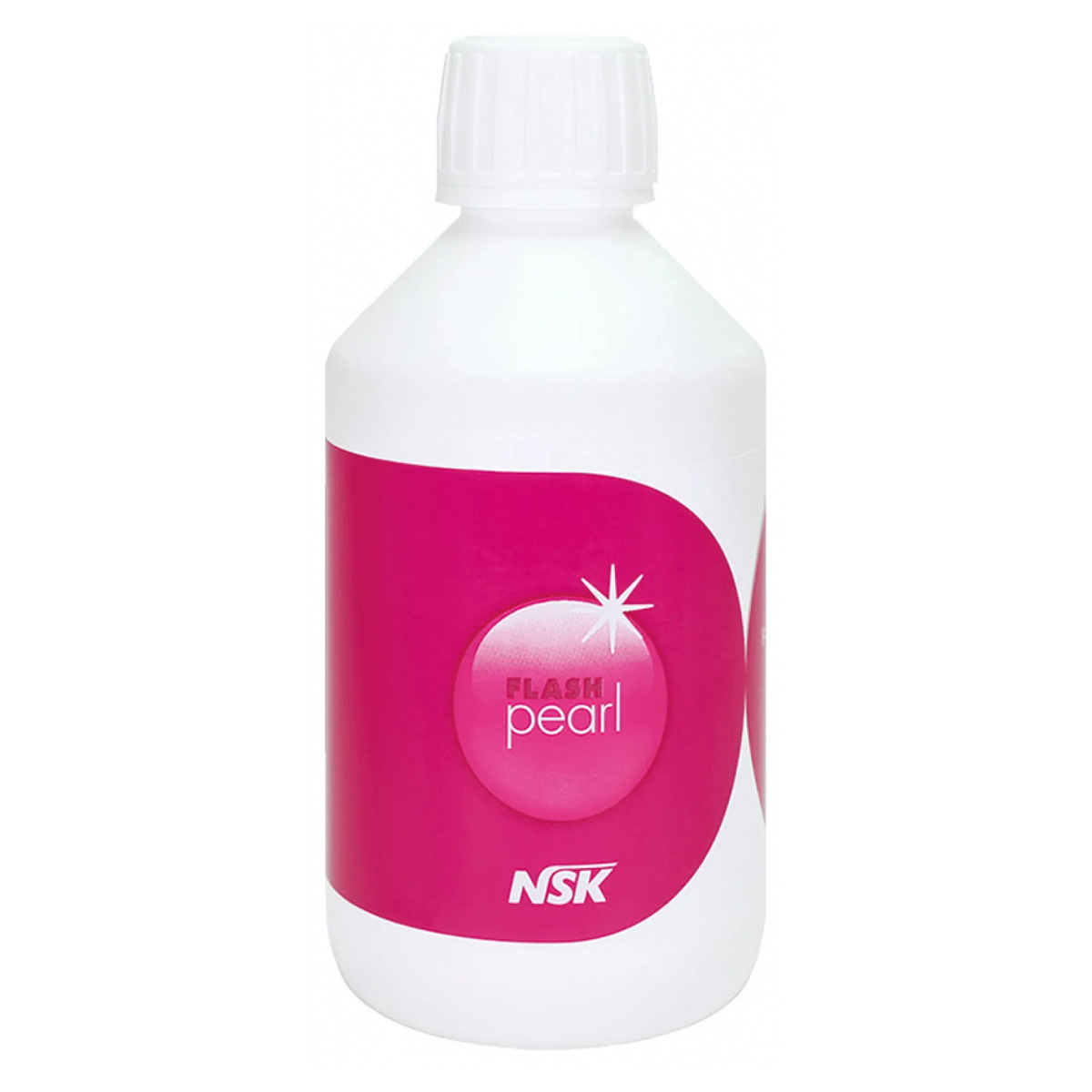 Порошок для професійної гігієни NSK Flash pearl / карбонат кальцію ~54 мкм / нейтральний смак / банка 300 г