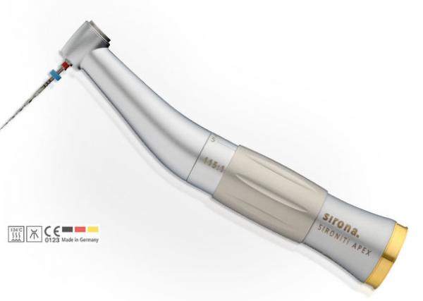 SIRONITI Air+ APEX (66:1) Наконечник стоматологічний, ендодонтичний, кутовий, з регулюванням торку, та можливістю підключення апекс-локатора
