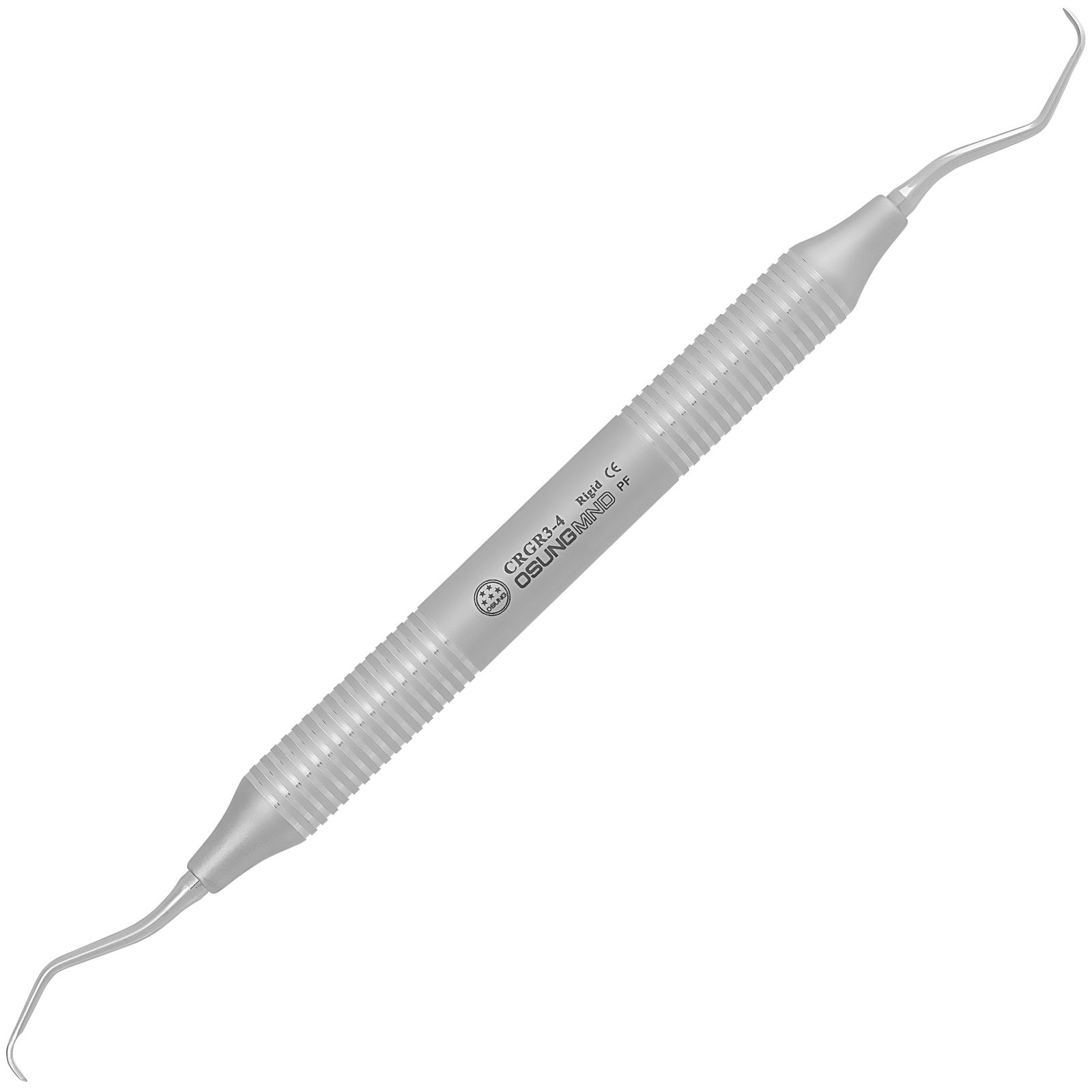 Кюрета Gracey Rigid CRGR3-4, жорстка, металева ручка, двостороння, Hu-friedy тип.