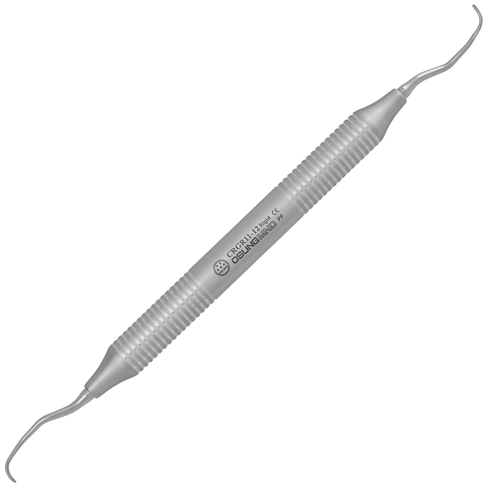 Кюрета Gracey Rigid CRGR11-12, жорстка, металева ручка, двостороння, Hu-friedy тип.