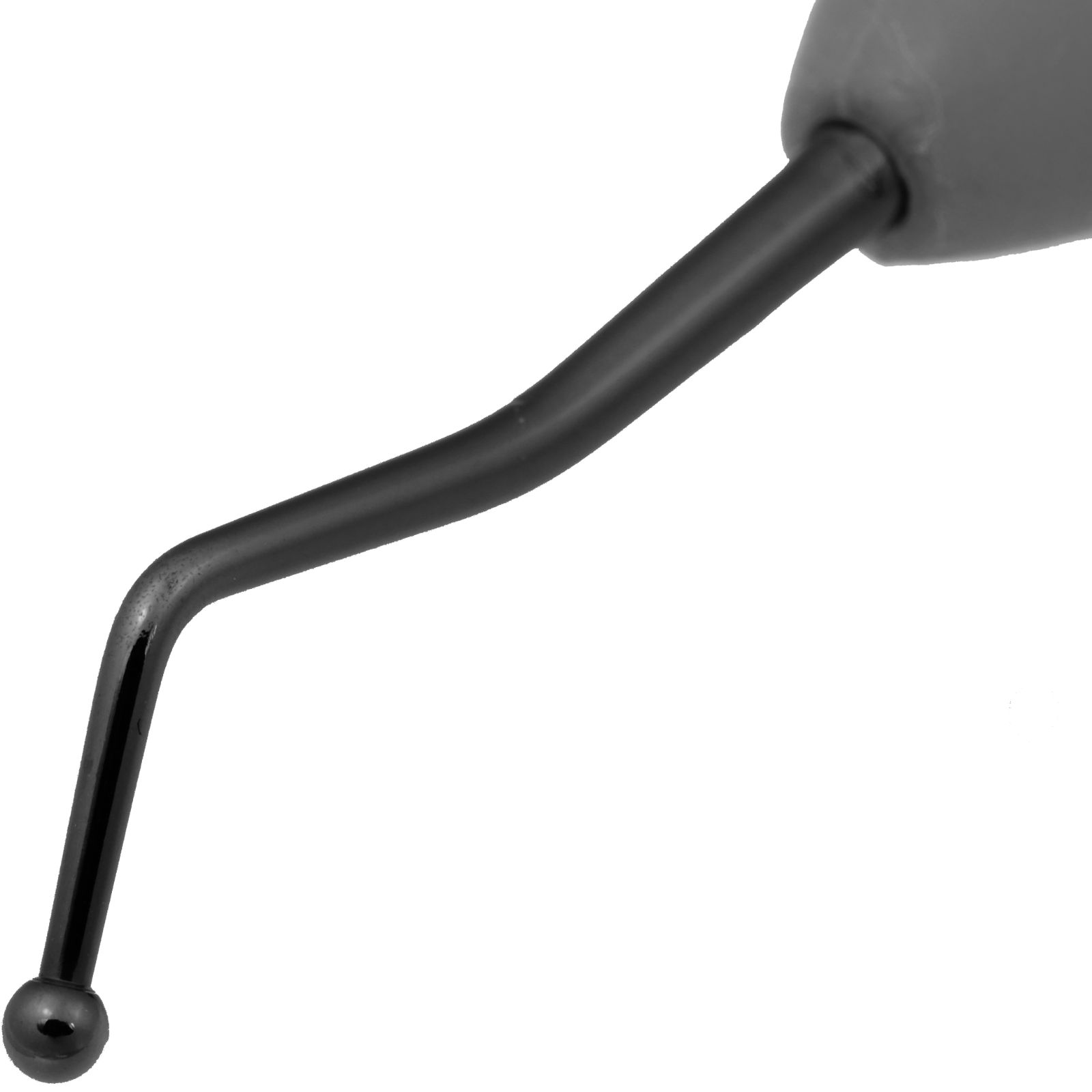Гладилка COM3, металева ручка, двосторонній, титанове покриття, для композитів та фотополімерів