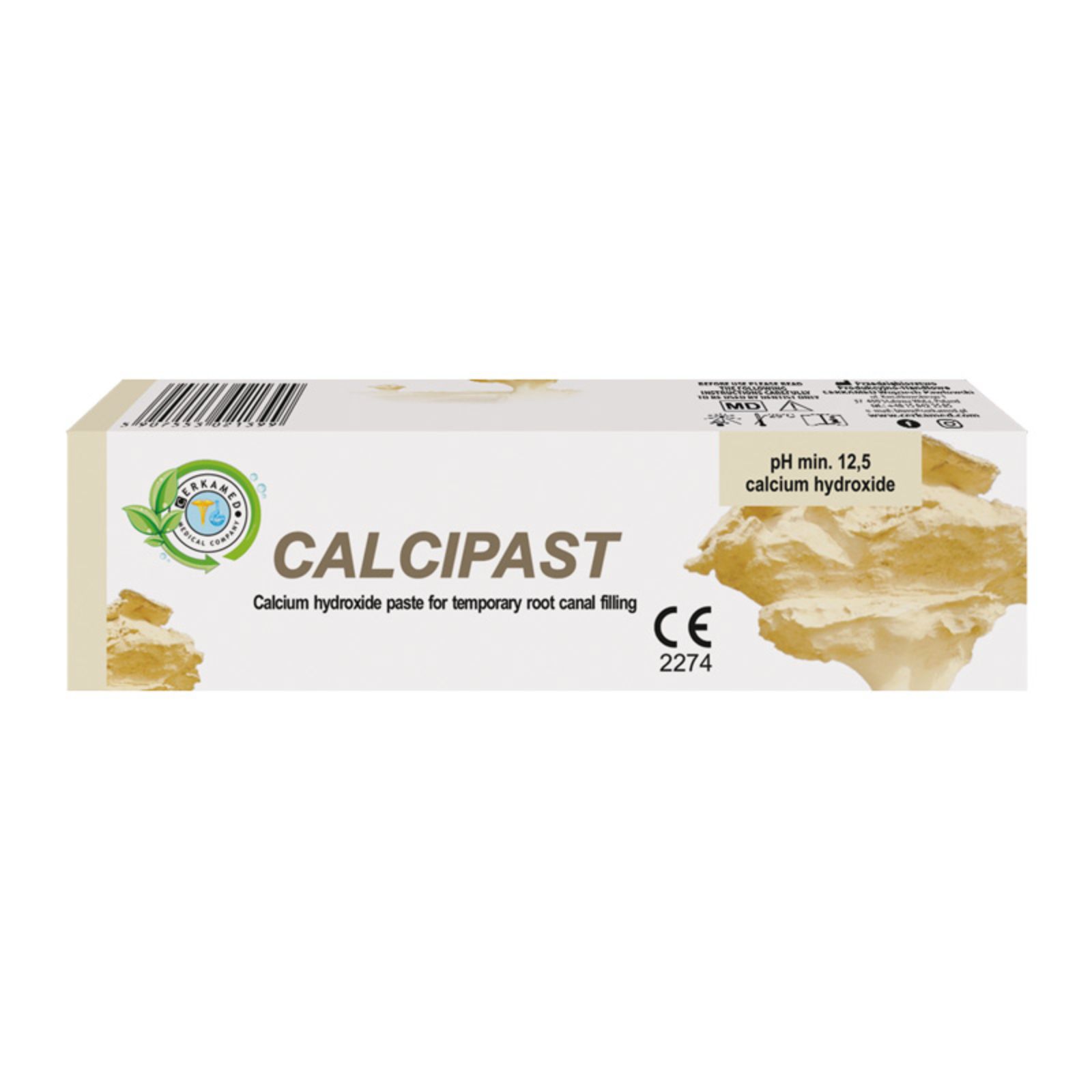 Calcipast, 2.1g, гідроксид кальцію (pH 12,4), підкладковий матеріал