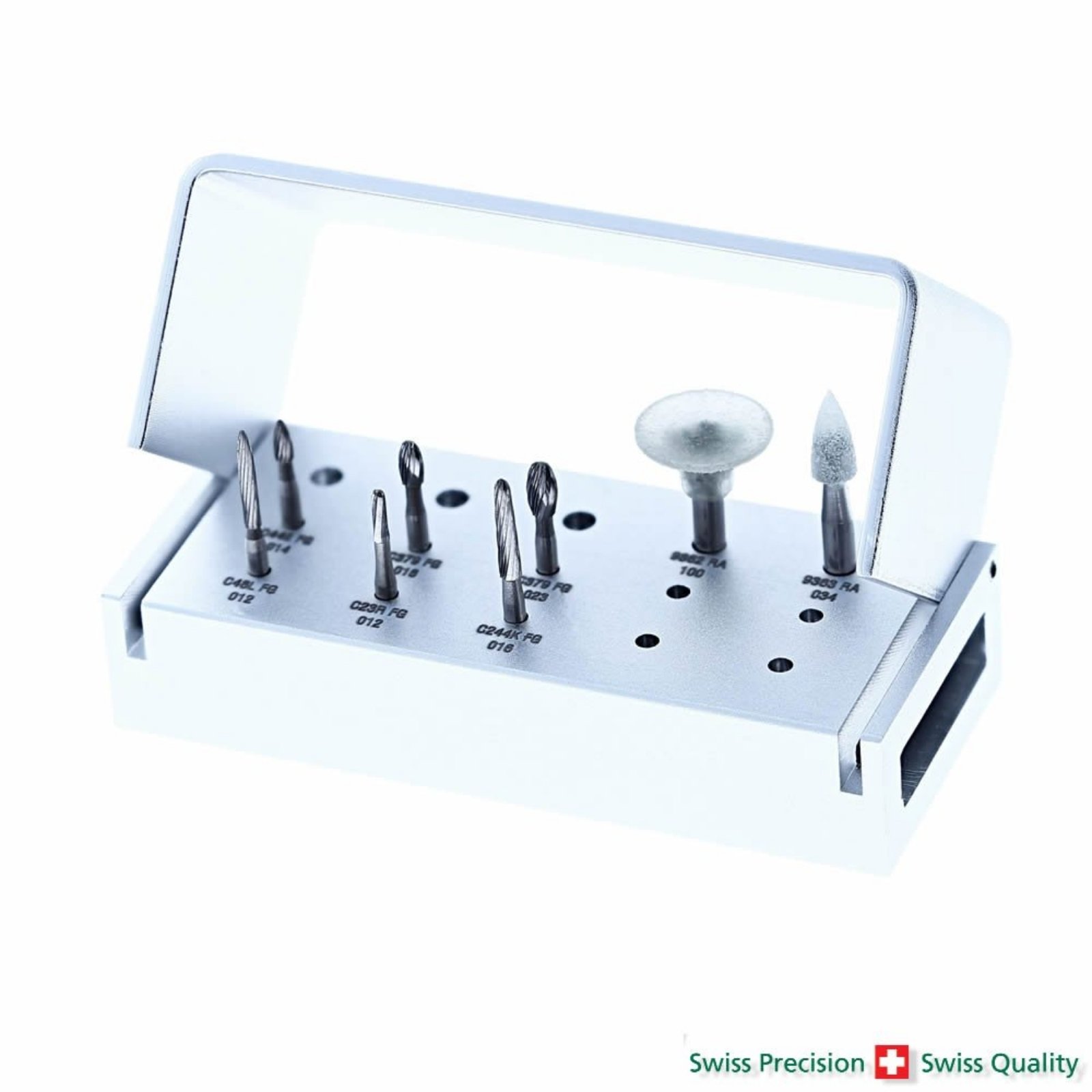 Набір ортодонтичний Jota ORTHODONTIC KIT, для зняття клею, 8 інструментів, для турбінних (FG) та кутових (RA) наконечників
