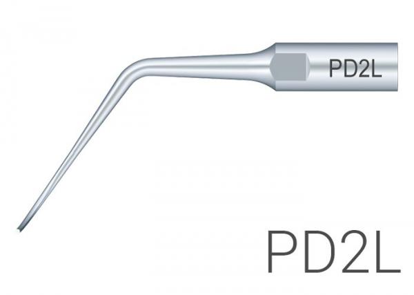 Насадка DTE PD2L, для періодонтального скейлінгу, ліва, різьба Satelec DTE