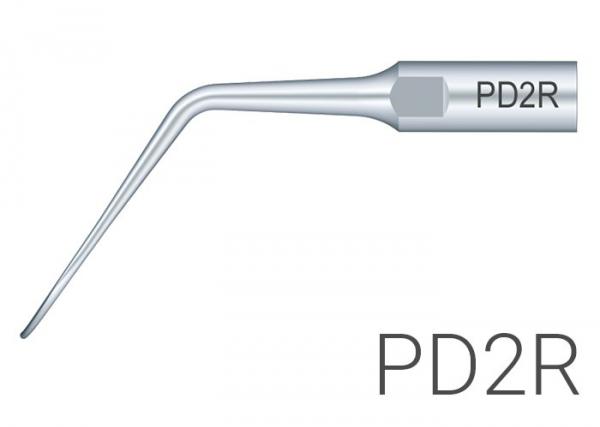 Насадка DTE PD2R, для періодонтального скейлінгу, права, різьба Satelec DTE
