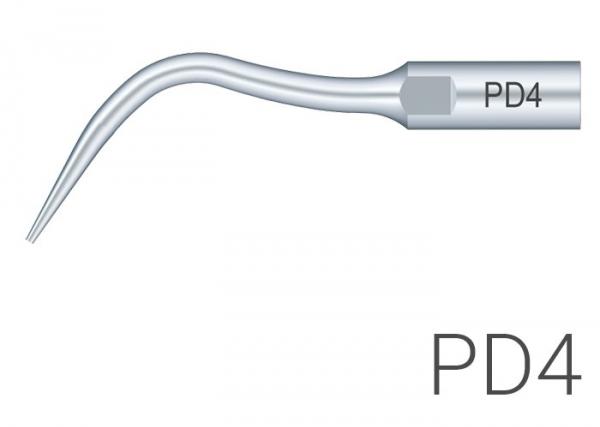 Насадка DTE PD4, для періодонтального скейлінгу, різьба Satelec DTE