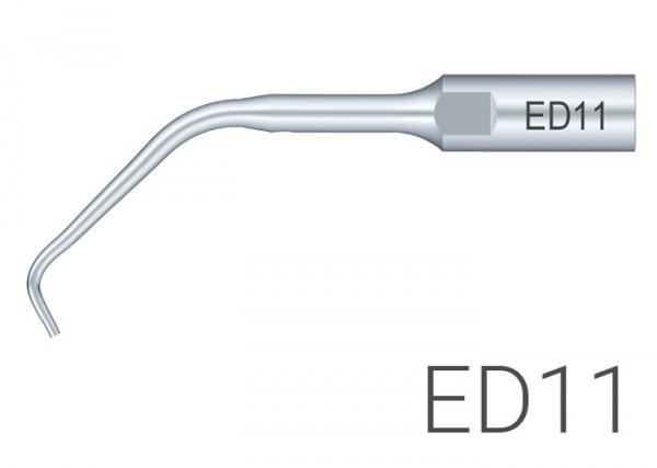 Насадка DTE ED11, ендодонтична, різьба Satelec DTE. Довжина зігнутої частини 3,5 мм