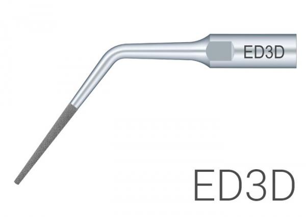 Насадка DTE ED3D, ендодонтична, алмазне напилення 40 мкм, різьба Satelec DTE