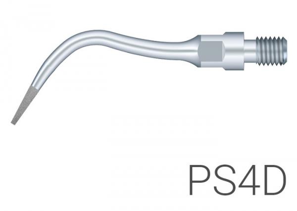 Насадка скалера PS4D, ендо, алмазне напилення, роз'єм (різьба) SIRONA