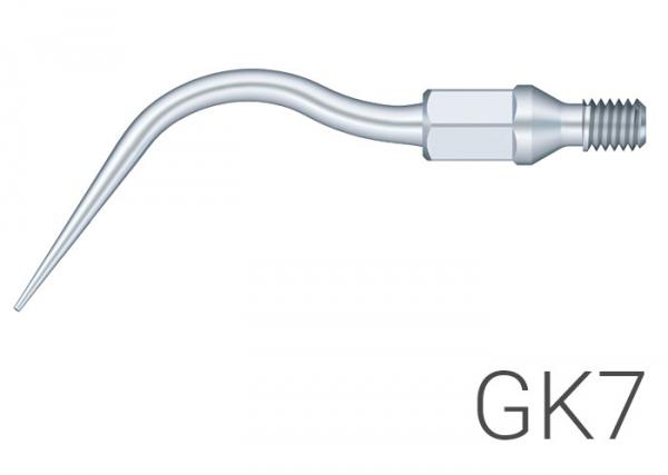Насадка скалера GK7, для скейлінгу, вправо вигнута, різьба KAVO