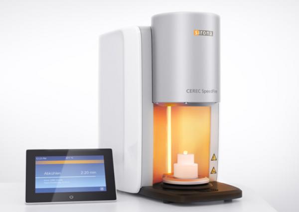 CEREC SpeedFire, пічка для синтеризації, фарбування та глазурування реставрацій з діоксиду цирконію, фарбування та глазурування склокераміки