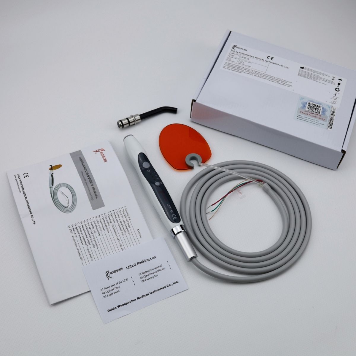 Фотополімерна лампа Woodpecker LED G (для вбудування в установку, 2500 мВт/см2)