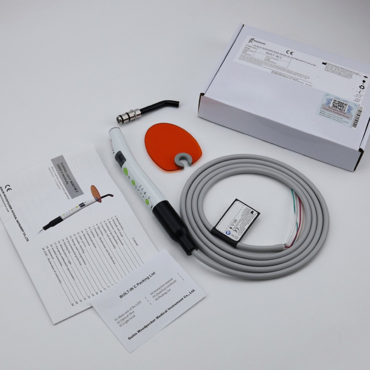 Фотополімерна лампа Woodpecker LED C (для вбудування в установку, 1200 мВт/см2)