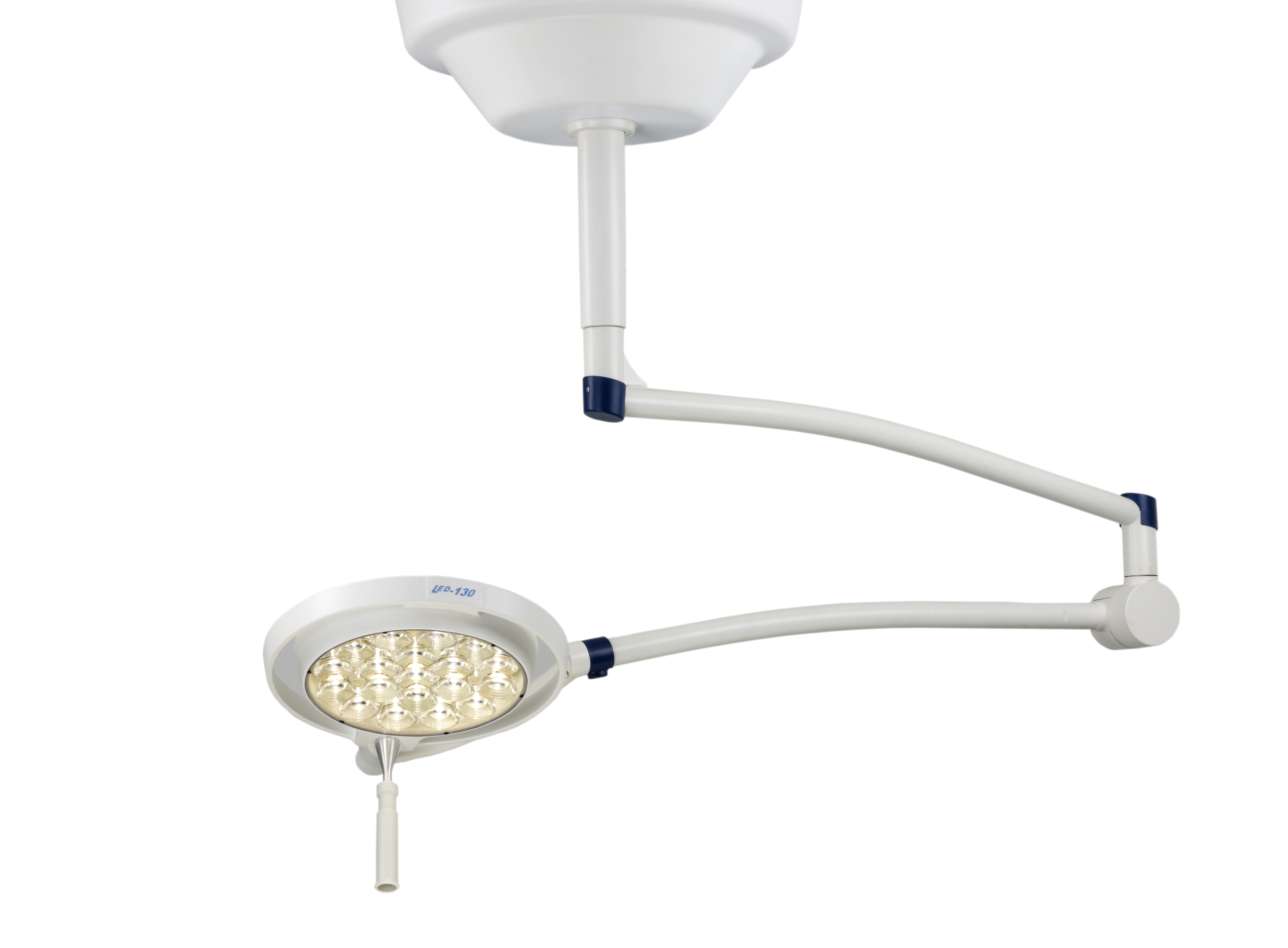 Світильник операційний/ (стоматологічний режим) Mach LED 130 Dental P, інтенсивність освітлення на відстані 0,7м.- 45 000 Lux (за запитом 65 000 Lux), фіксована колірна температура 4 500 К, можливість кріплення на стелю- для приміщень висотою до 3-х метрів
