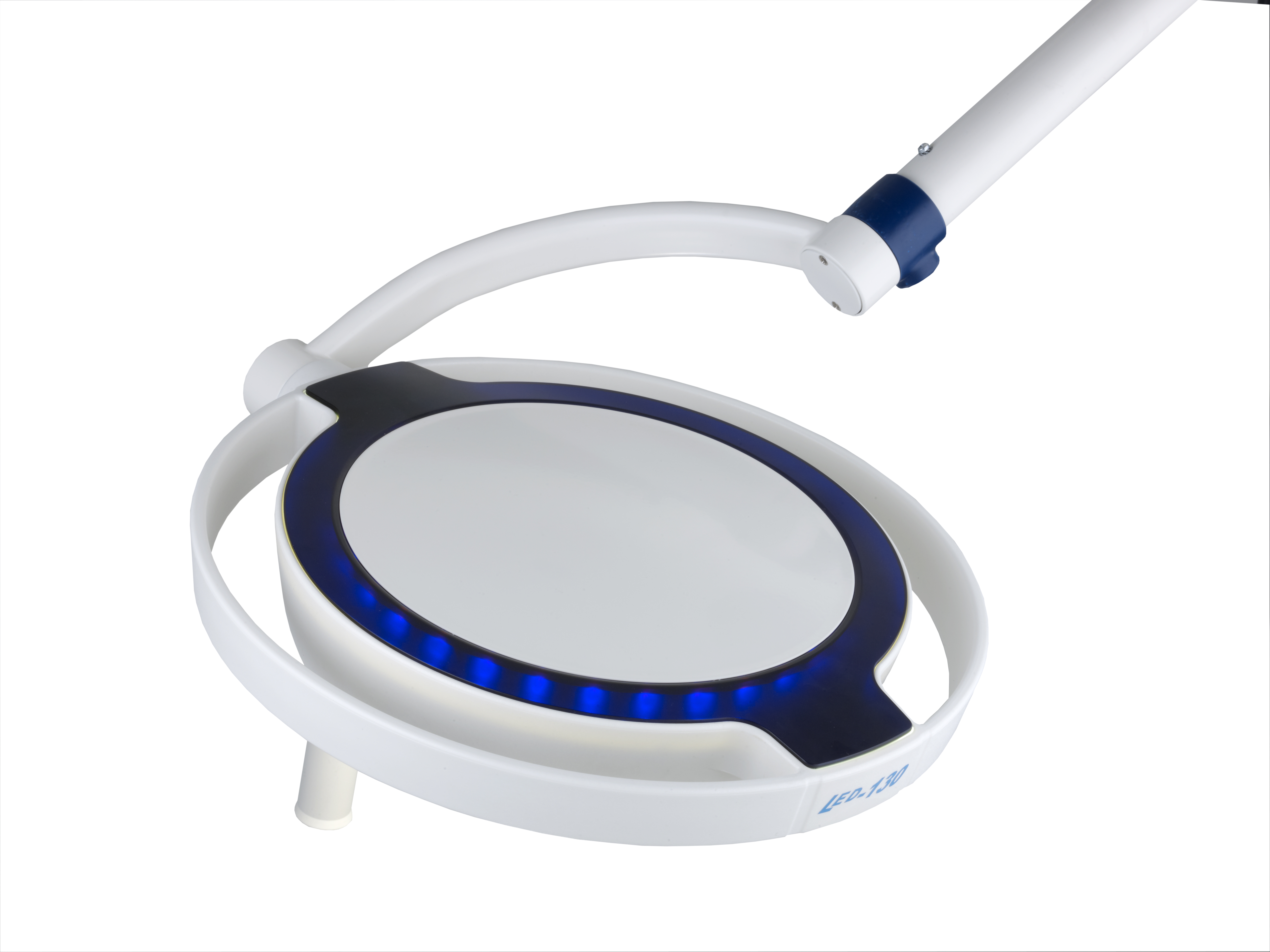 Світильник операційний/ стоматологічний Mach LED 130 Dental P, інтенсивність освітлення 65000/40000 Lux, фіксована колірна температура- 4500 К, можливість вибору  режиму антиполімеризації матеріалу,  кріплення настінне