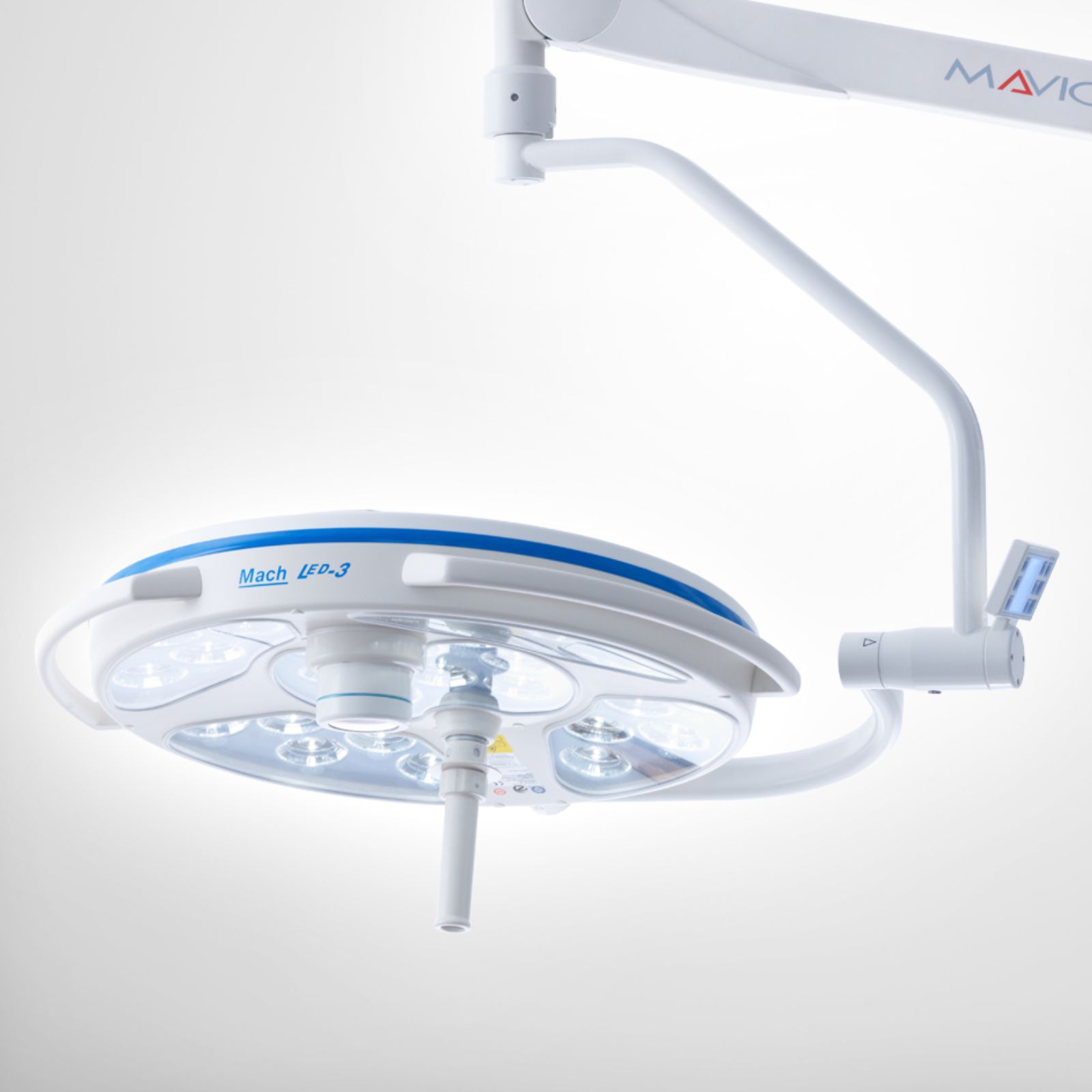 Світильник операційний Mach LED 3 MC Smart, стельовий, висота стелі (кріплення) 2,9 м
