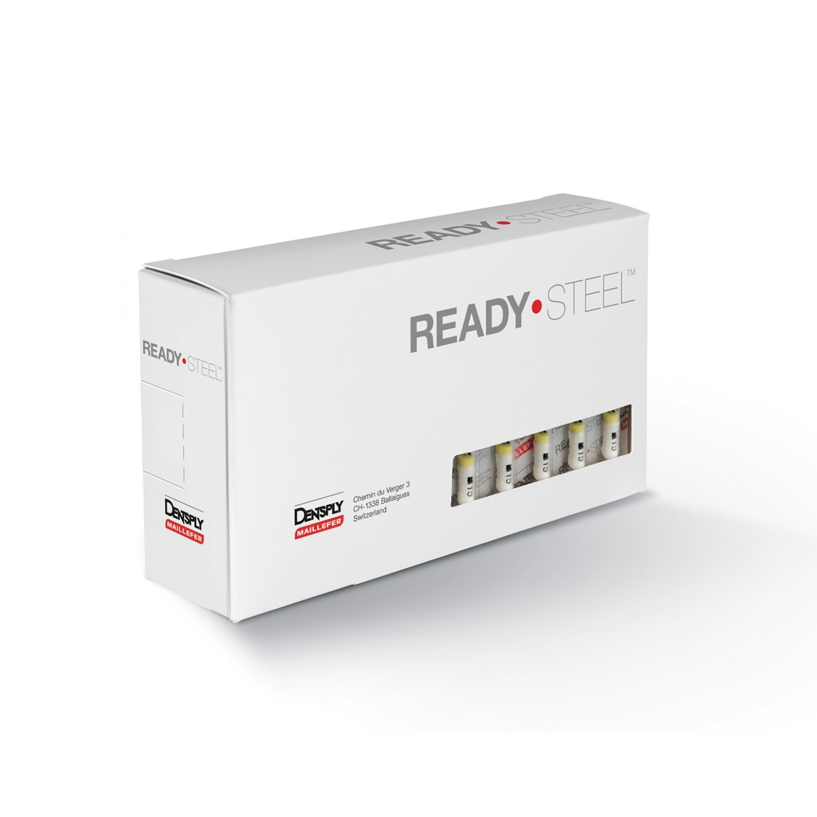 К-флексофайли Dentsply Sirona Readysteel, розмір 015, довжина 25 мм, ручні стерильні файли, блістер містить 6 файлів (Readysteel K-Flexofile ISO 015 25mm)